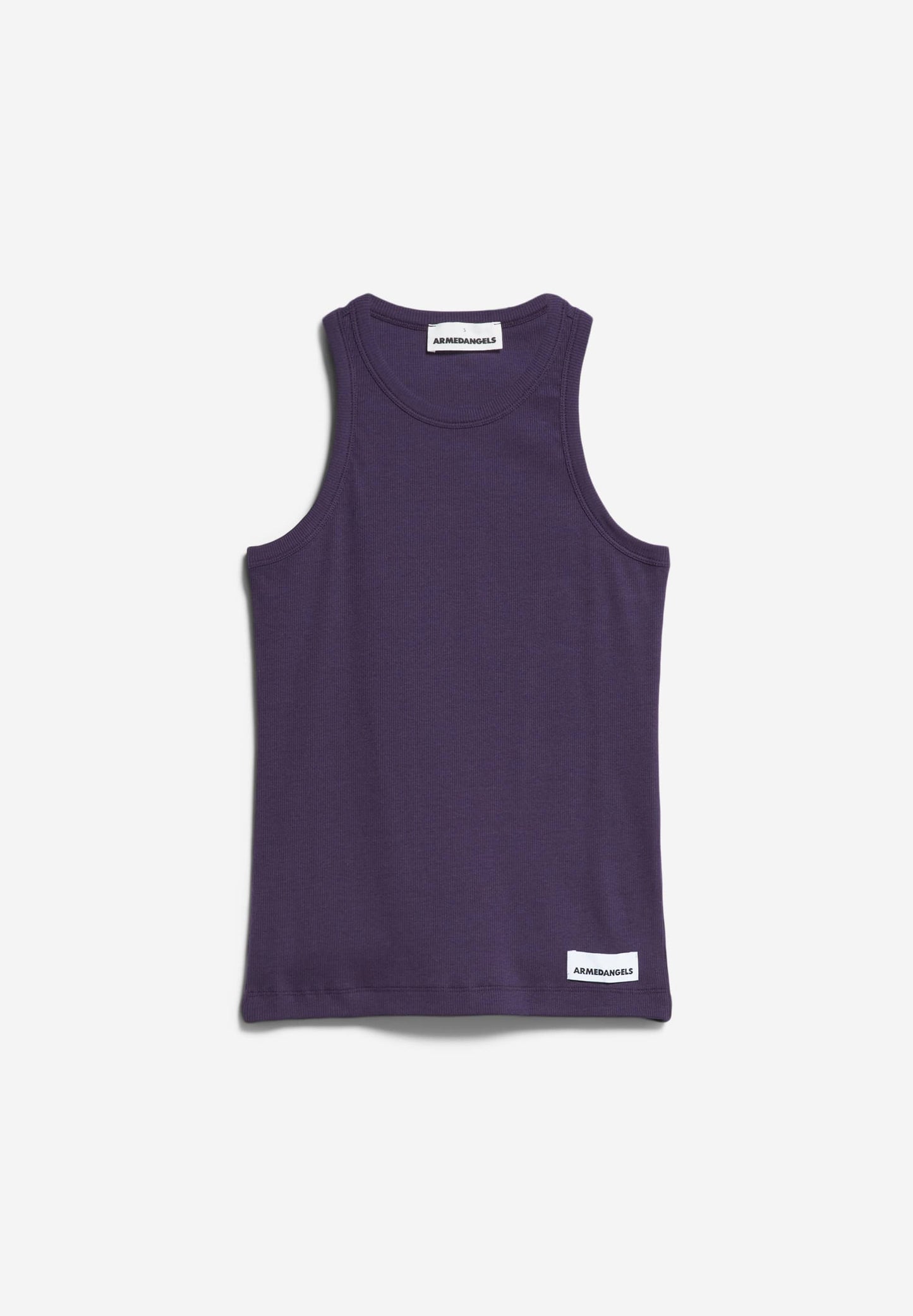 Débardeur en coton bio | violet "kanitaa blue ash"
