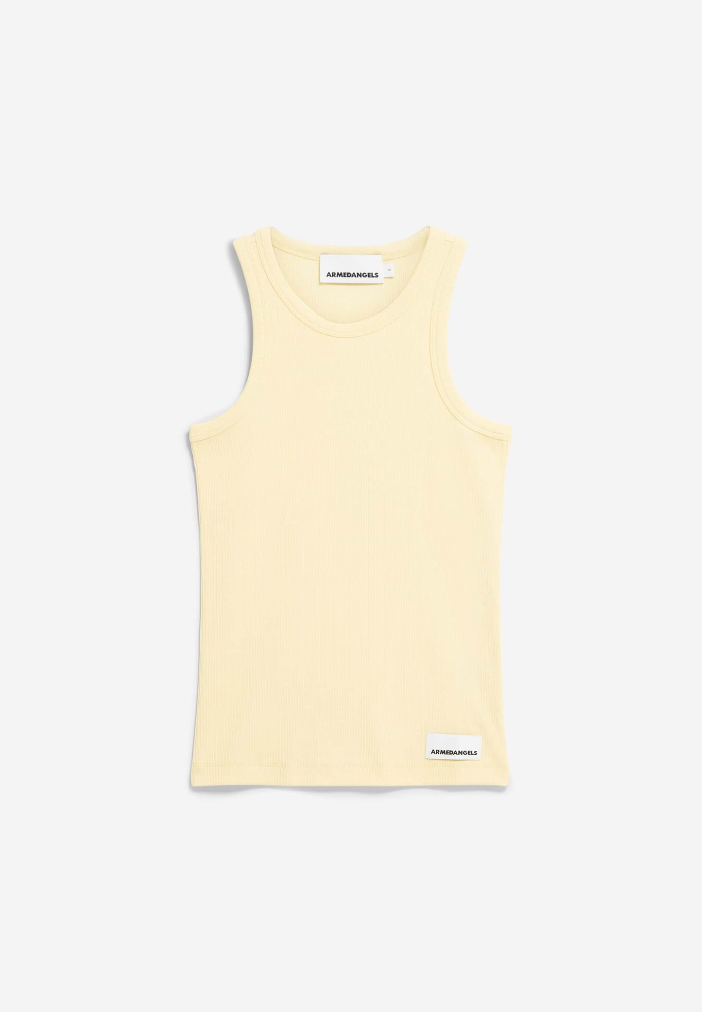 Débardeur en coton biologique | jaune "kanitaa - early yellow"