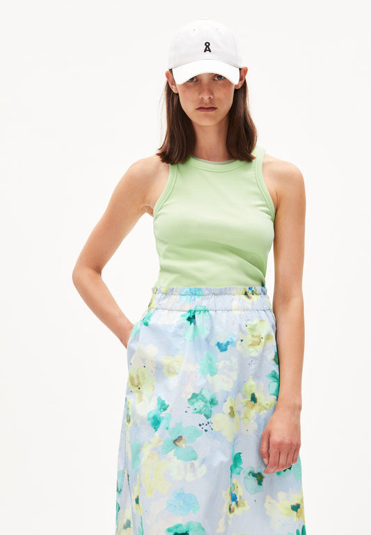 Débardeur en coton bio | Vert anis "kanitaa light lime"