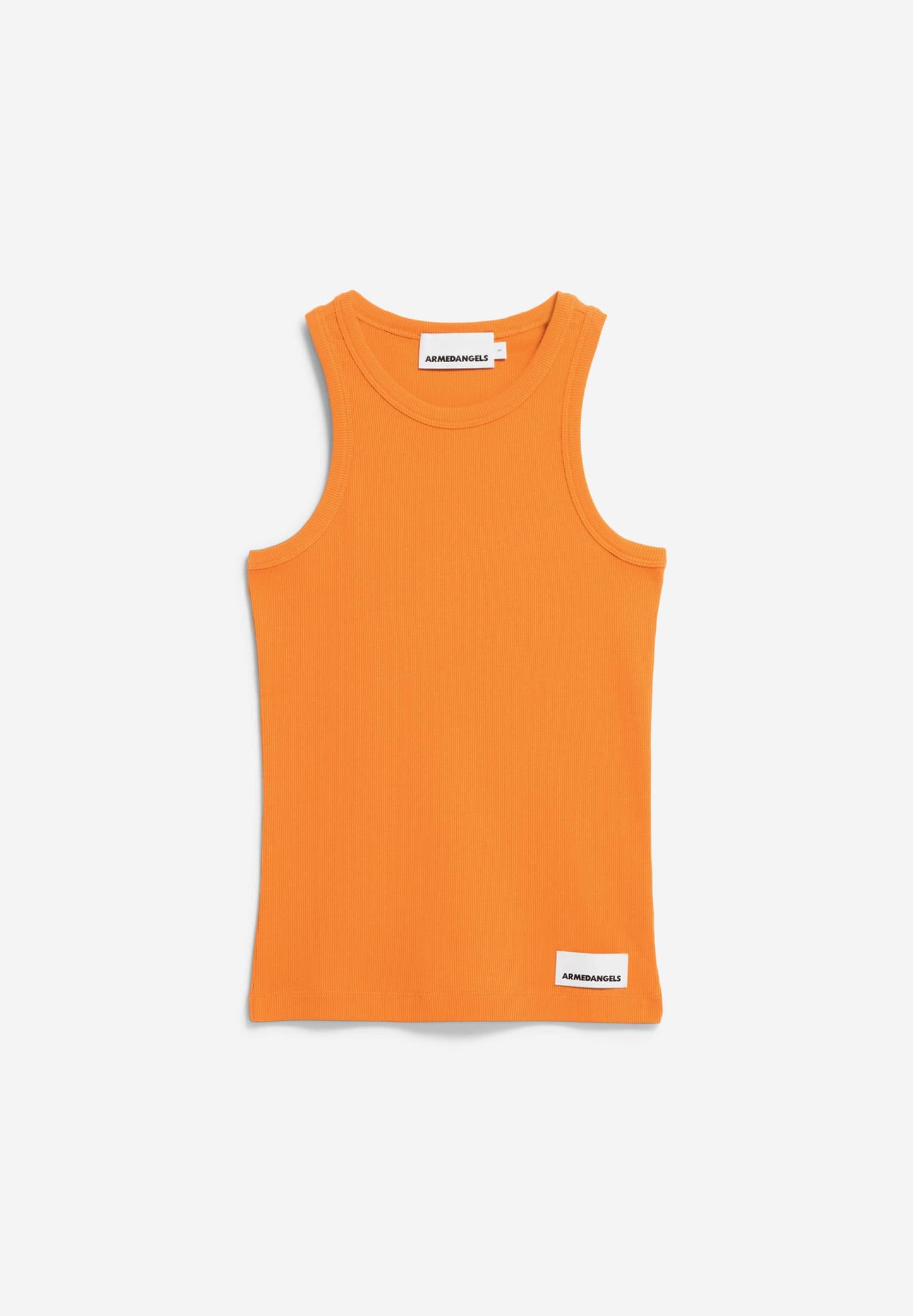 T-shirt en coton biologique | orange "Kanitaa - light tangerine"