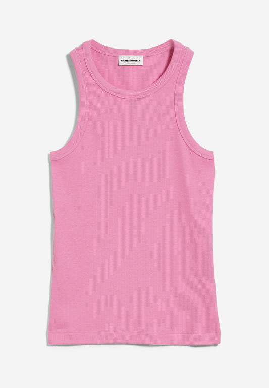 Débardeur rose en coton bio - kanitaa raspberry pink