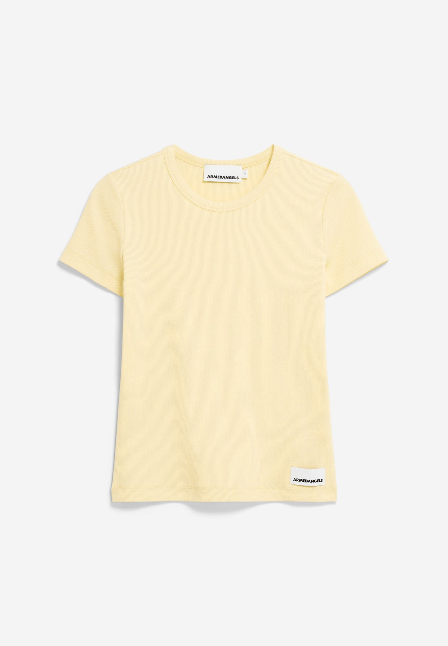 T-shirt en coton biologique | jaune "kardaa - early yellow"
