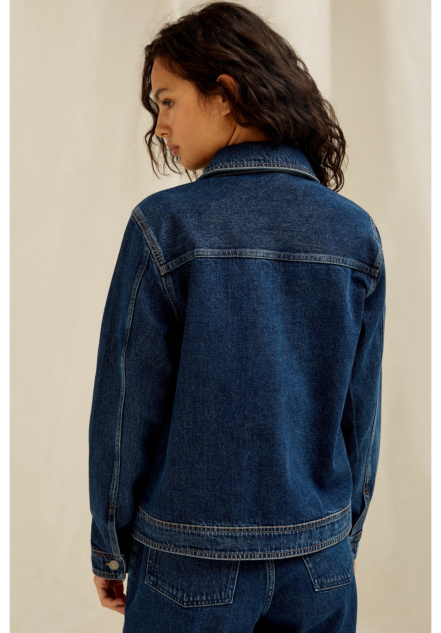 Veste en jean en coton bio - Kelia