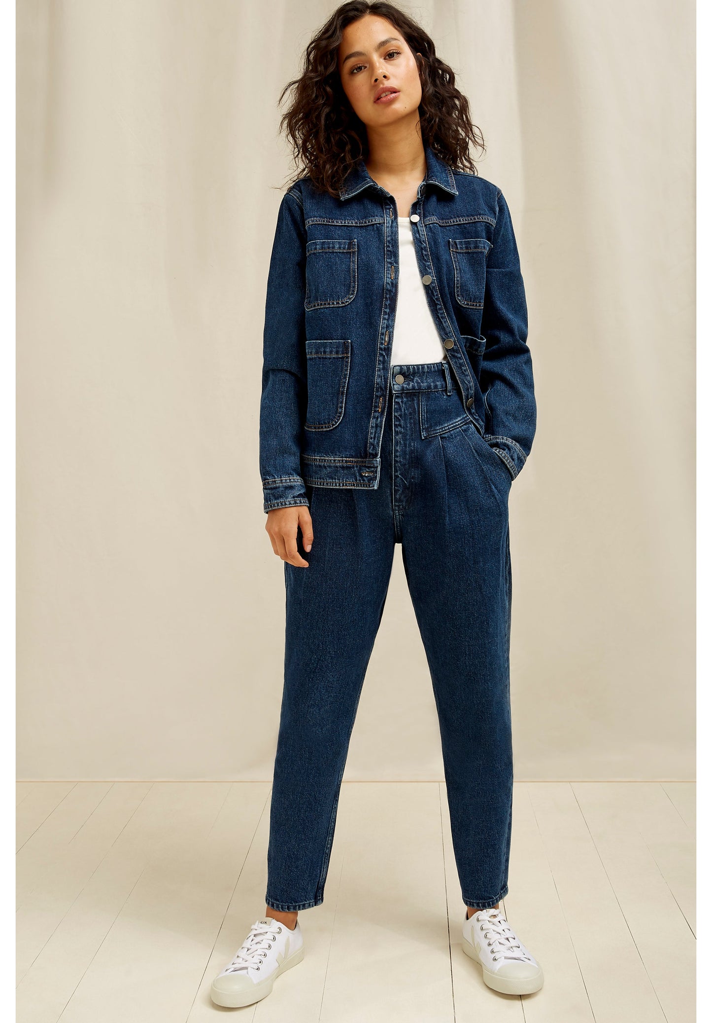 Veste en jean en coton bio - Kelia