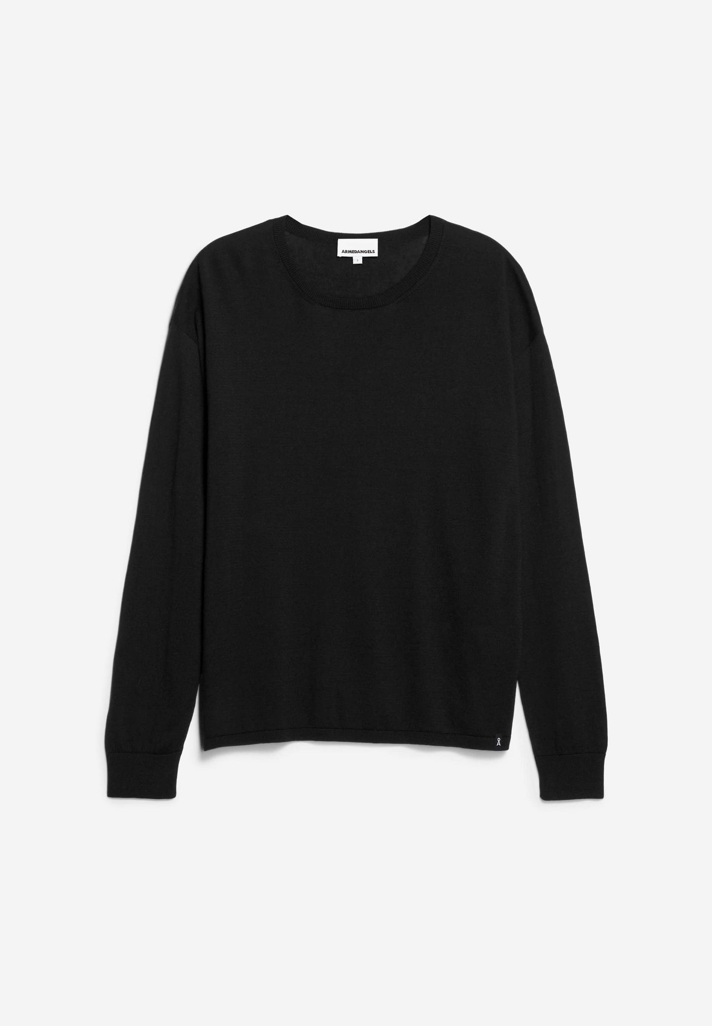 Pull léger en tencel et coton bio | noir "laarni black"
