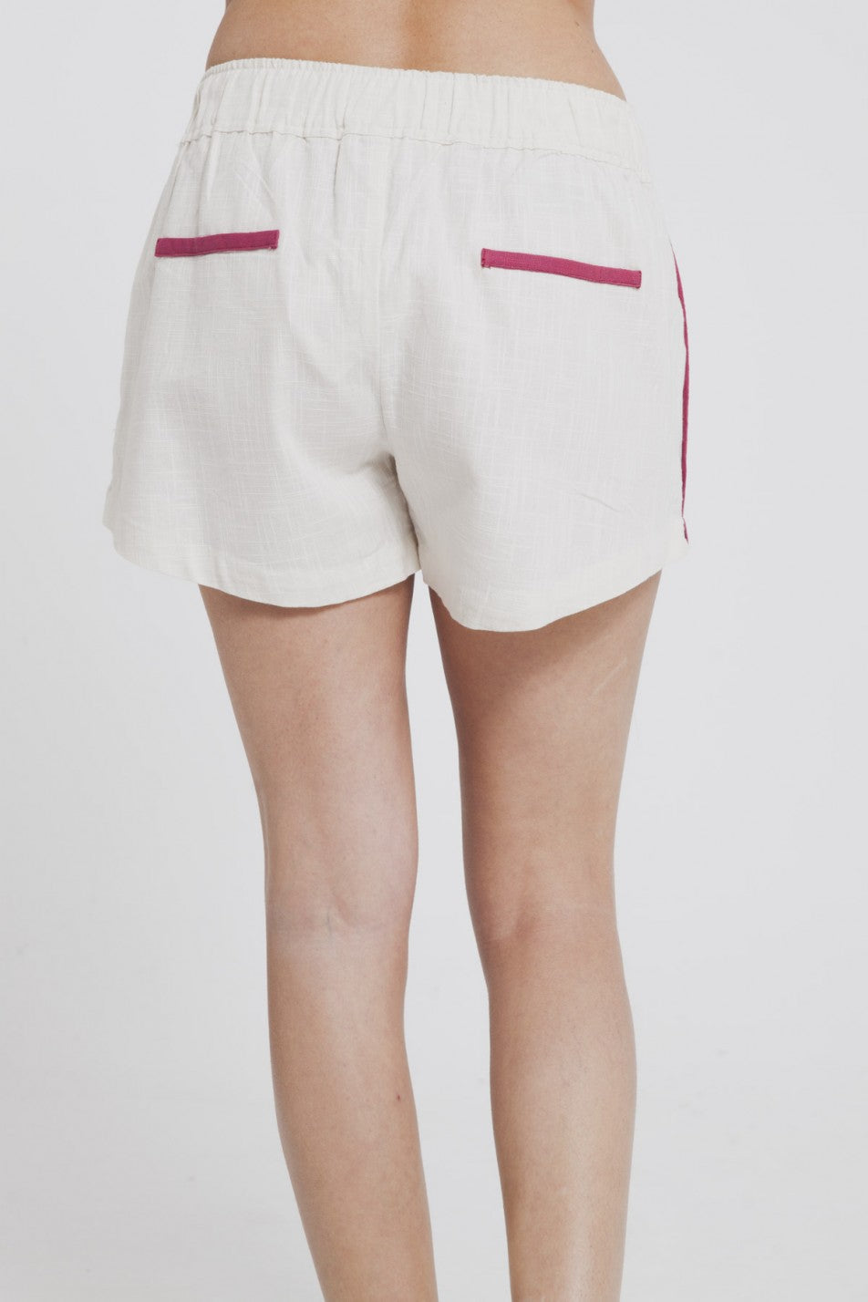 Short écru en coton bio