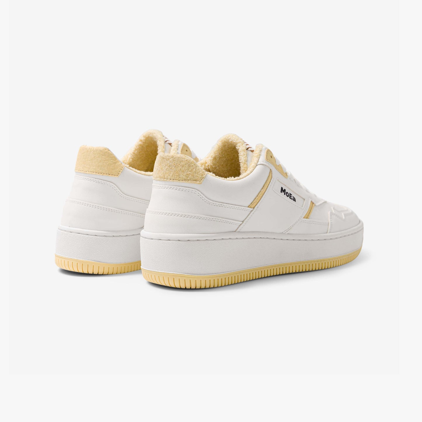 Baskets vegan en matière végétale | Jaune "gen 1 pineapple light yellow"