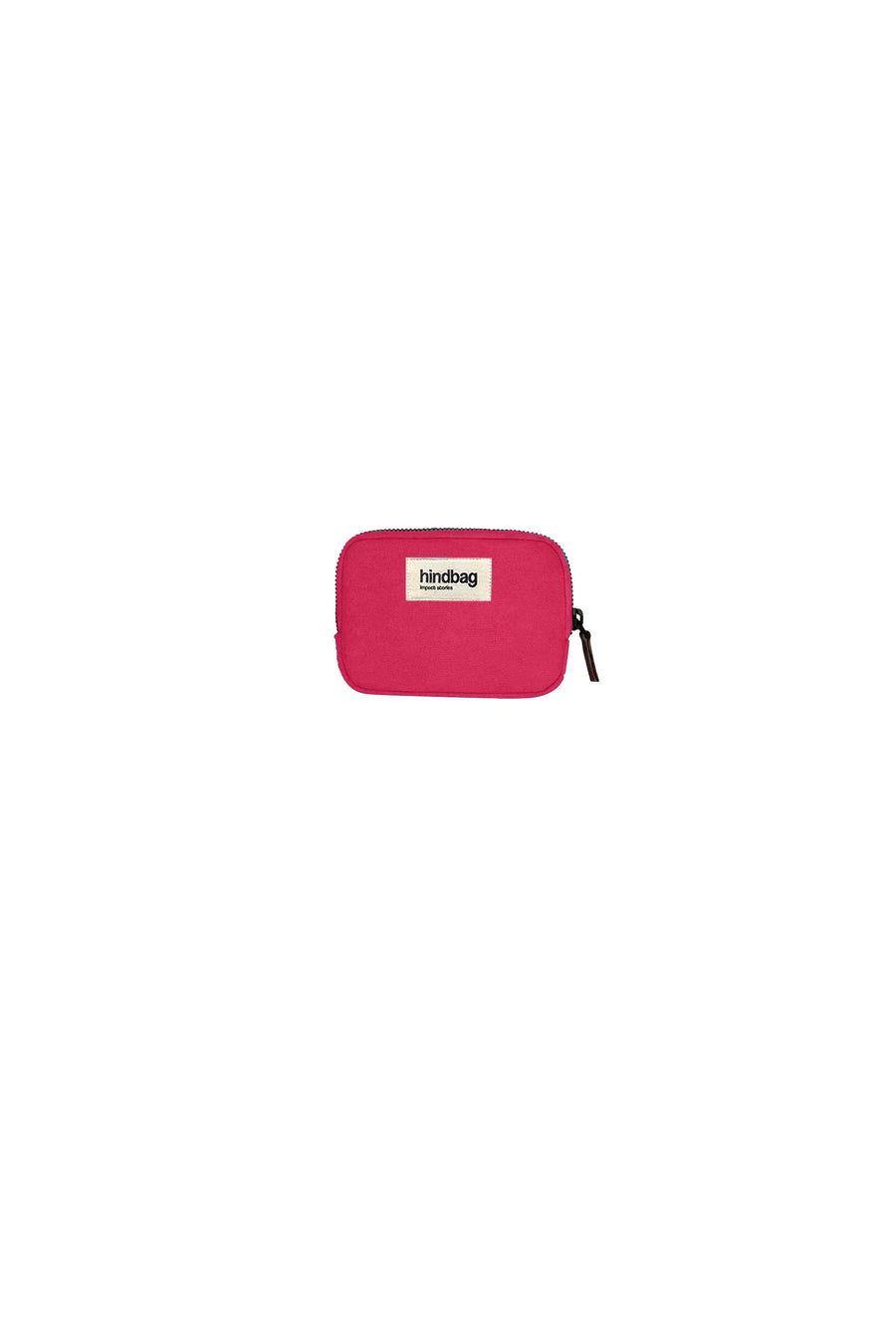 Porte-monnaie en coton bio | rose "lili holi fuchsia"