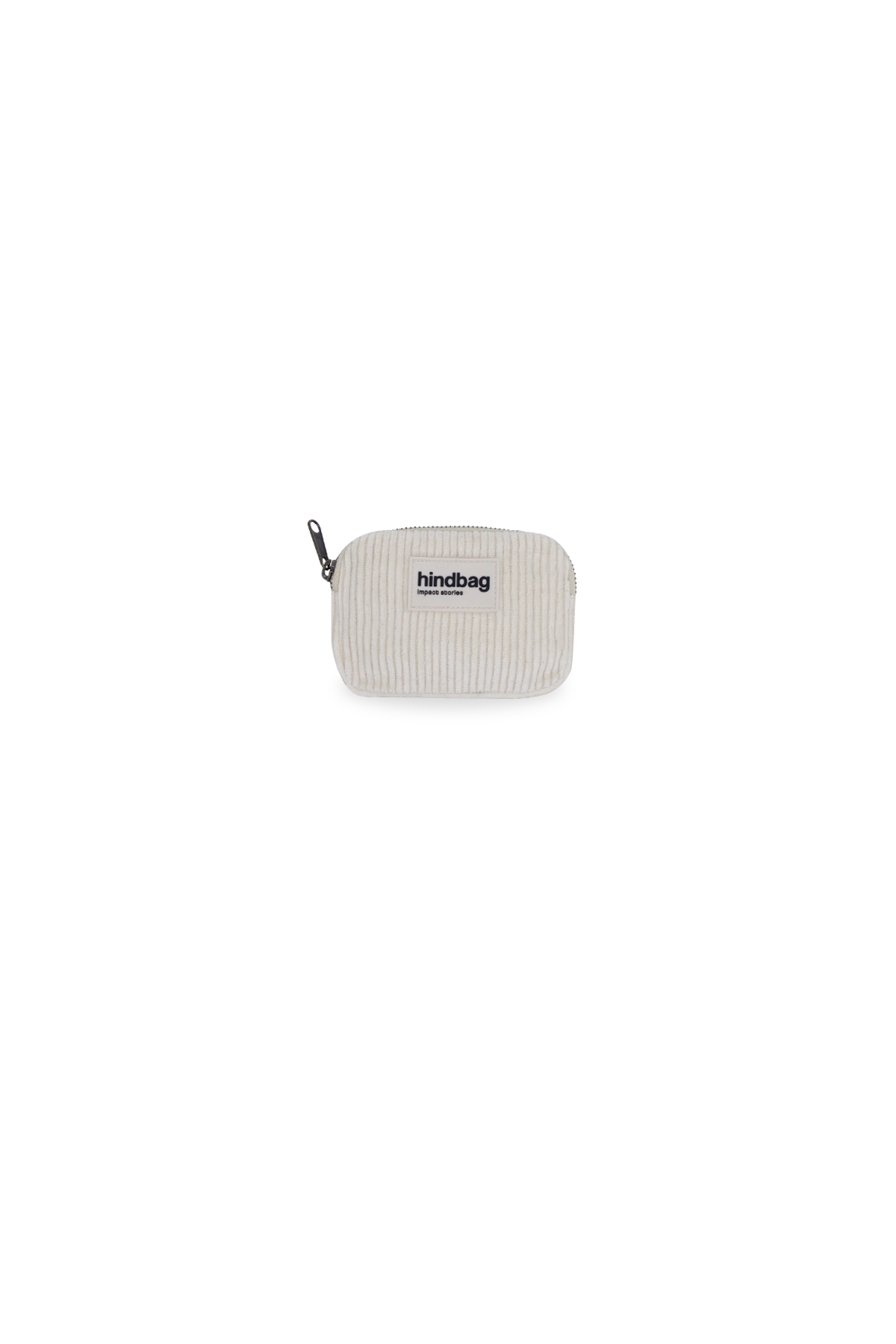 Portefeuille en coton biologique | beige "porte-monnaie en coton bio lili velours beige"