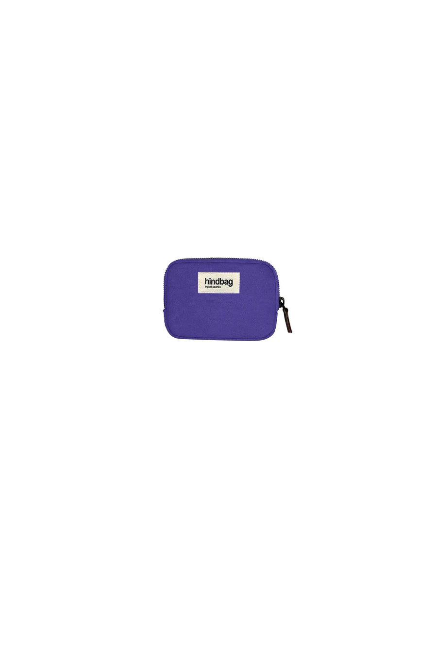 Porte-monnaie en coton bio | violet "lili violet"