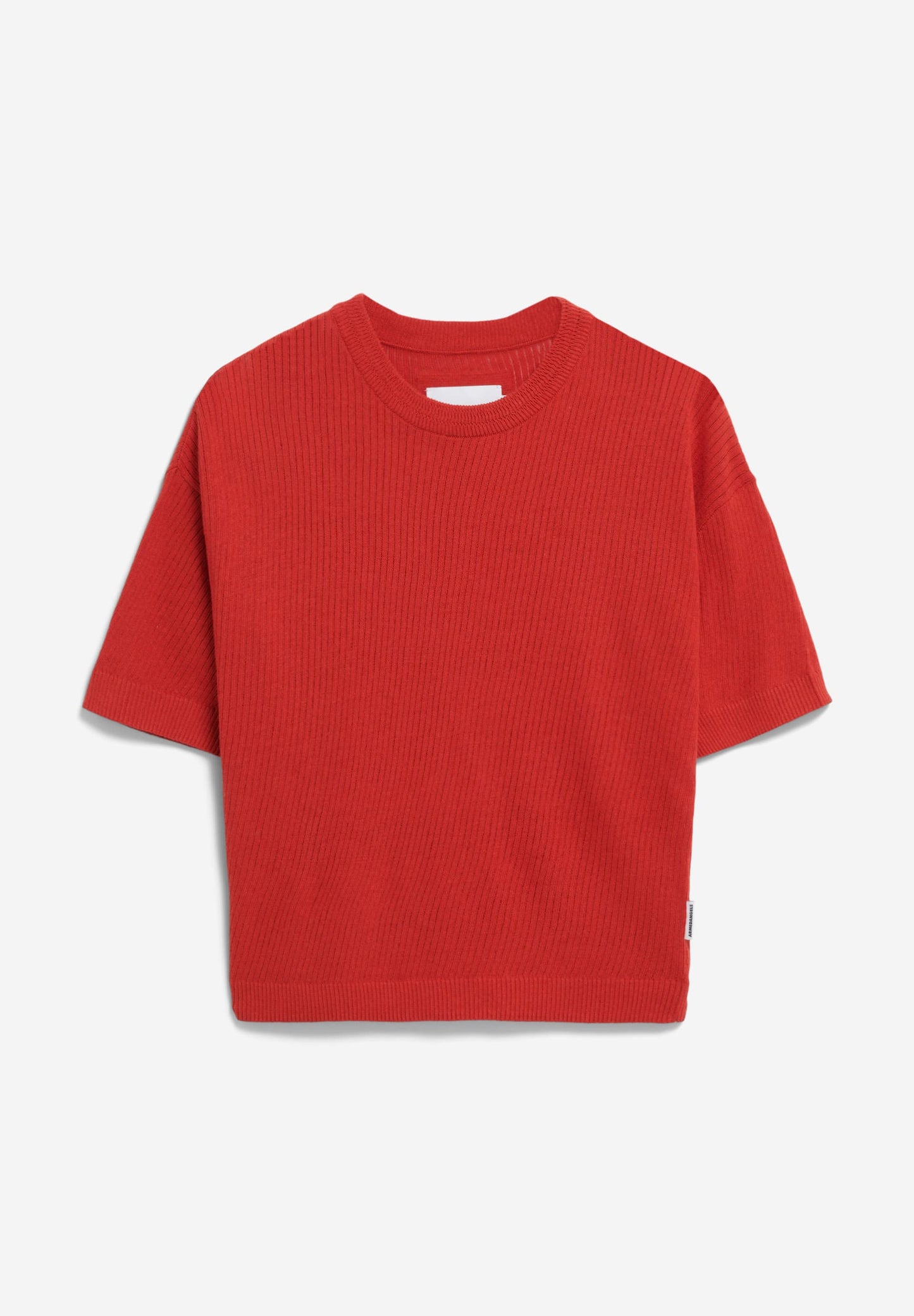 Top maille en lin, coton bio et ecovero | rose "lizaa lino - coral blush"