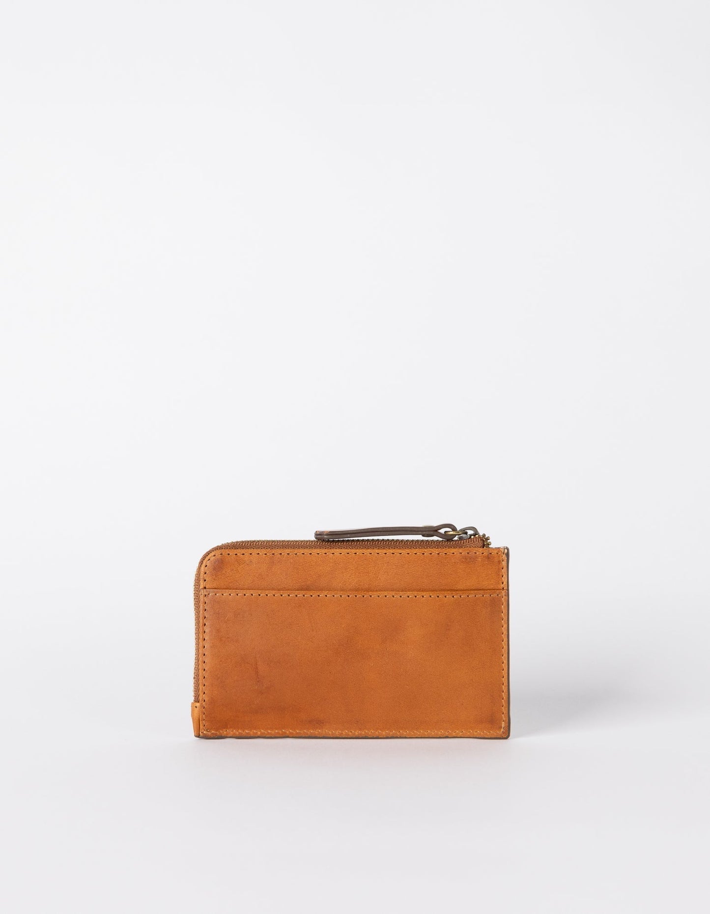 Portefeuille en cuir certifié | cognac "Lola - cognac classic leather"