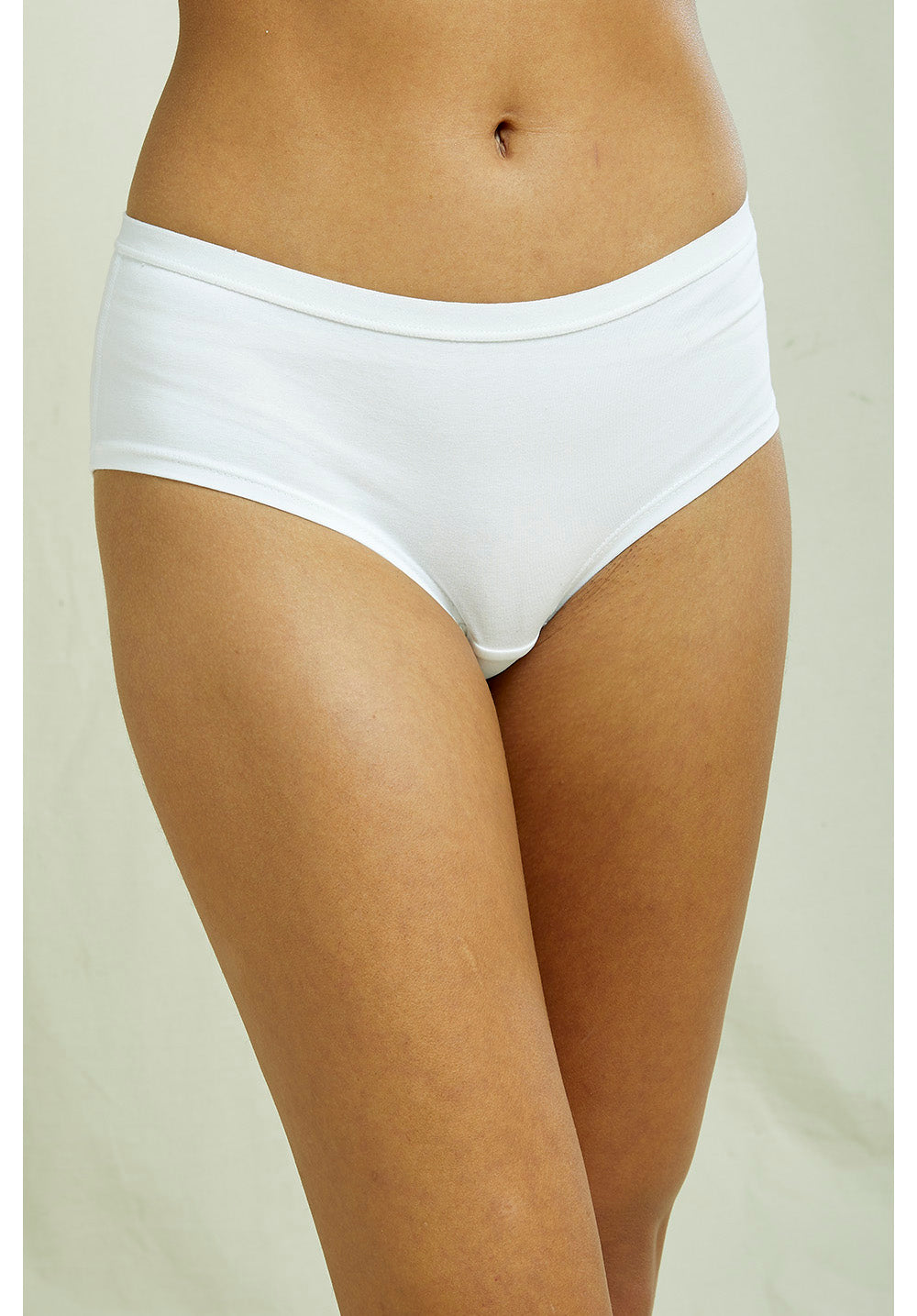 Shorty blanc en coton bio - organic short white