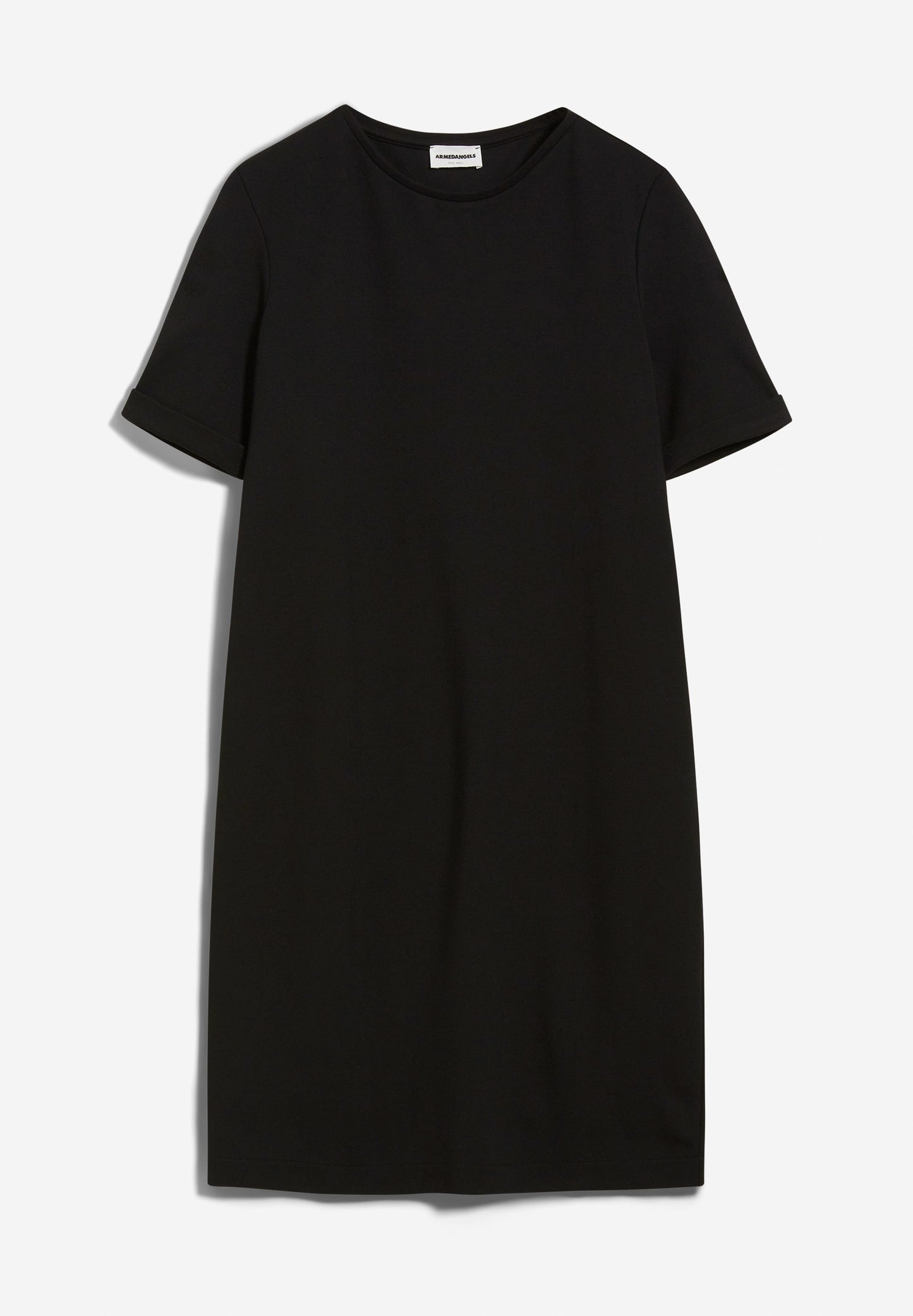 Robe t-shirt en ecovero | noir 'maaila black'