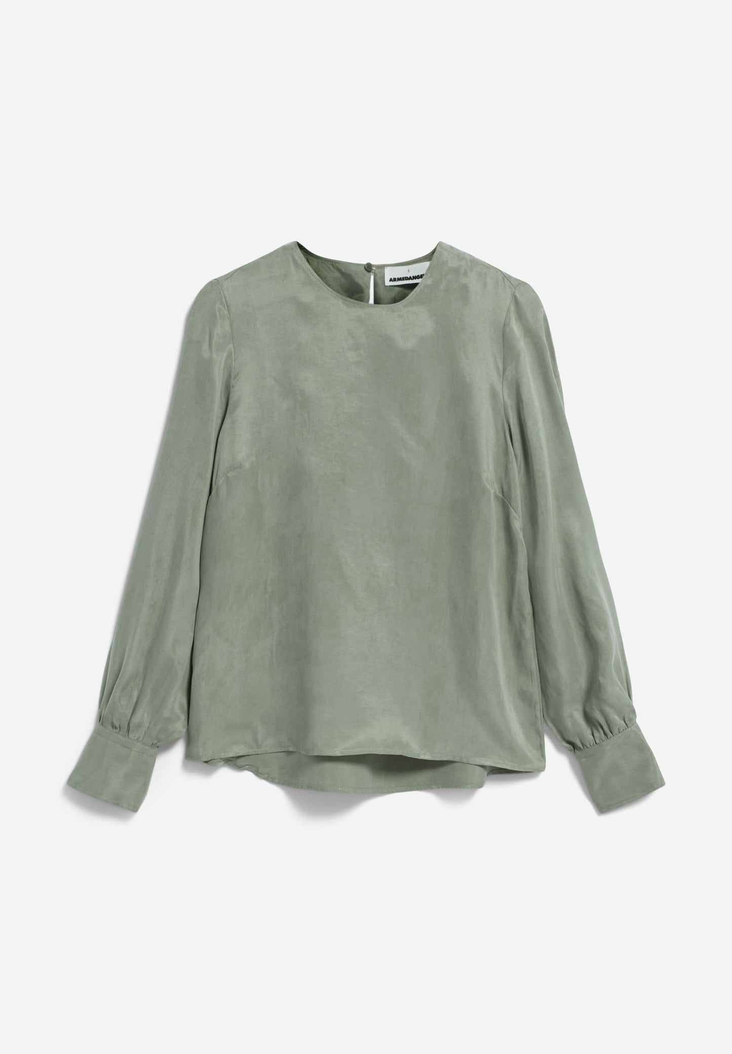 Blouse en tencel | Vert "maaluka grey green