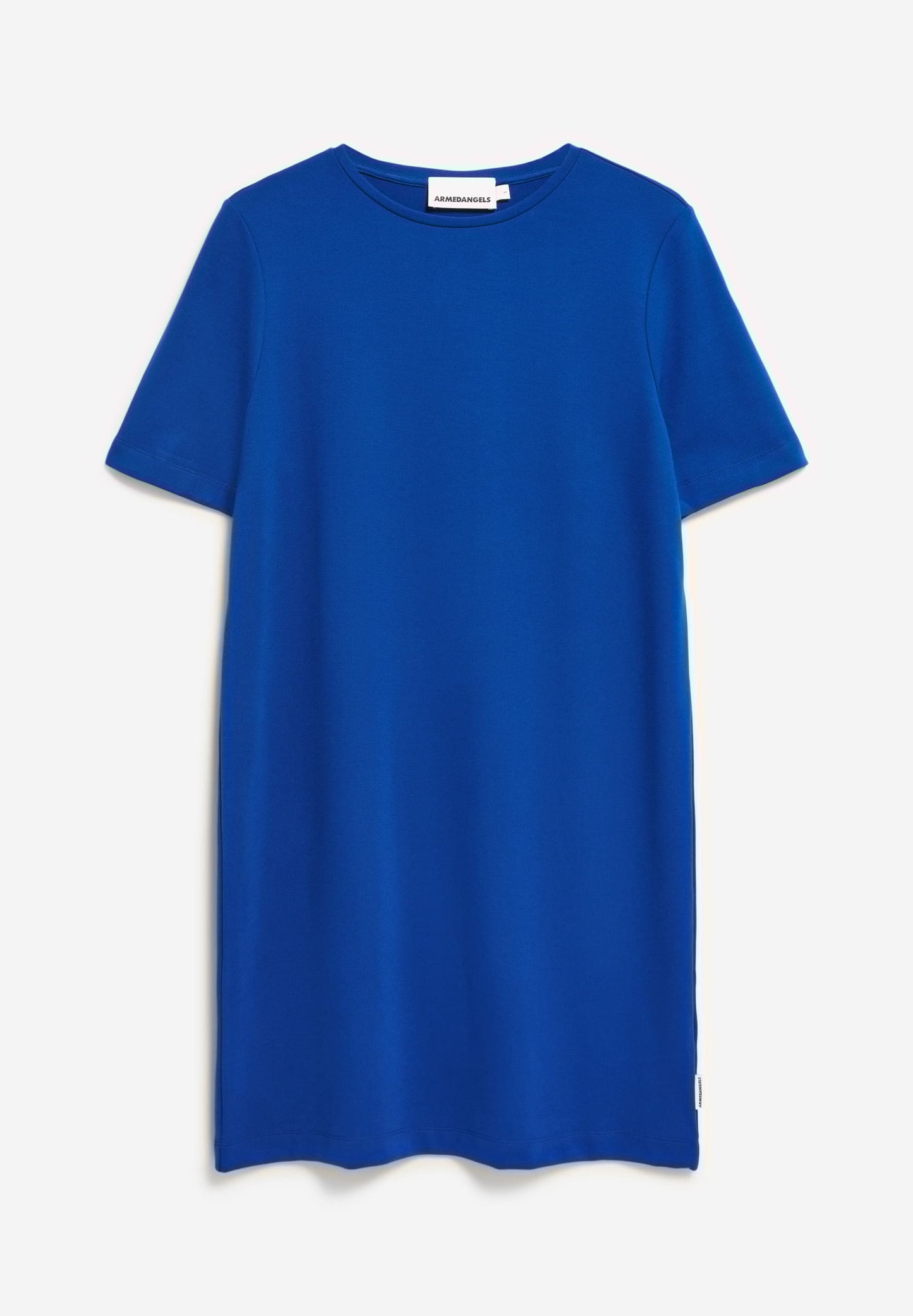 Robe t-shirt en ecovero | bleu "maariliana - lapis blue"