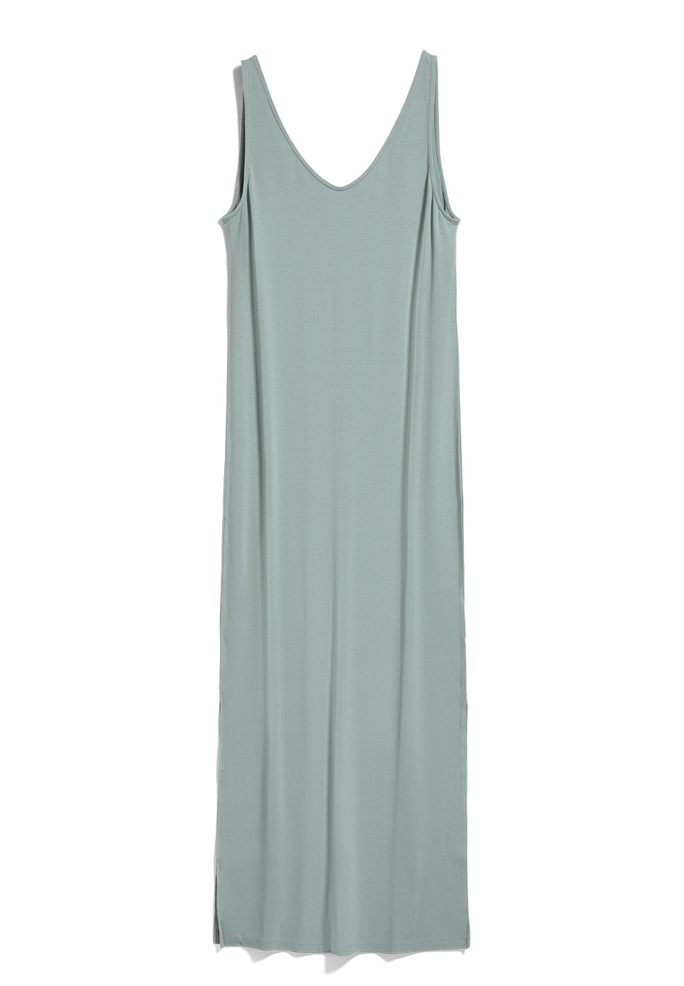 Robe longue vert d'eau en lenzing - Madalenaa