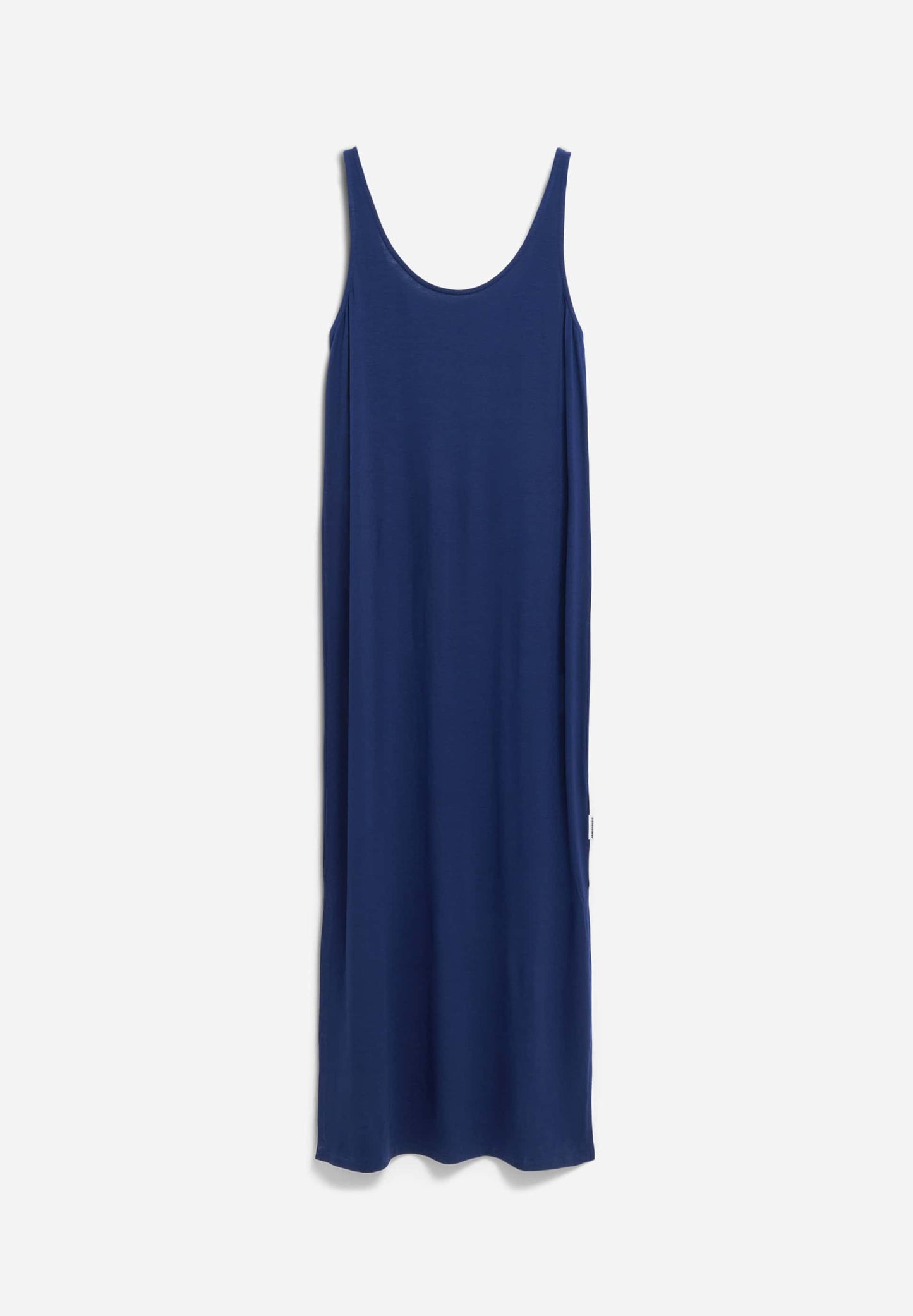 Robe en coton biologique | bleu "maeliaa solid - blue noon"
