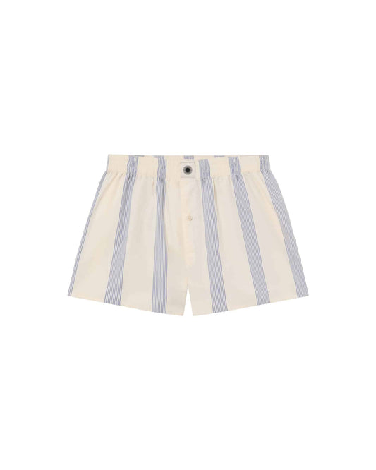 Boxer en coton biologique | beige "persian stripes boxer - ecru"