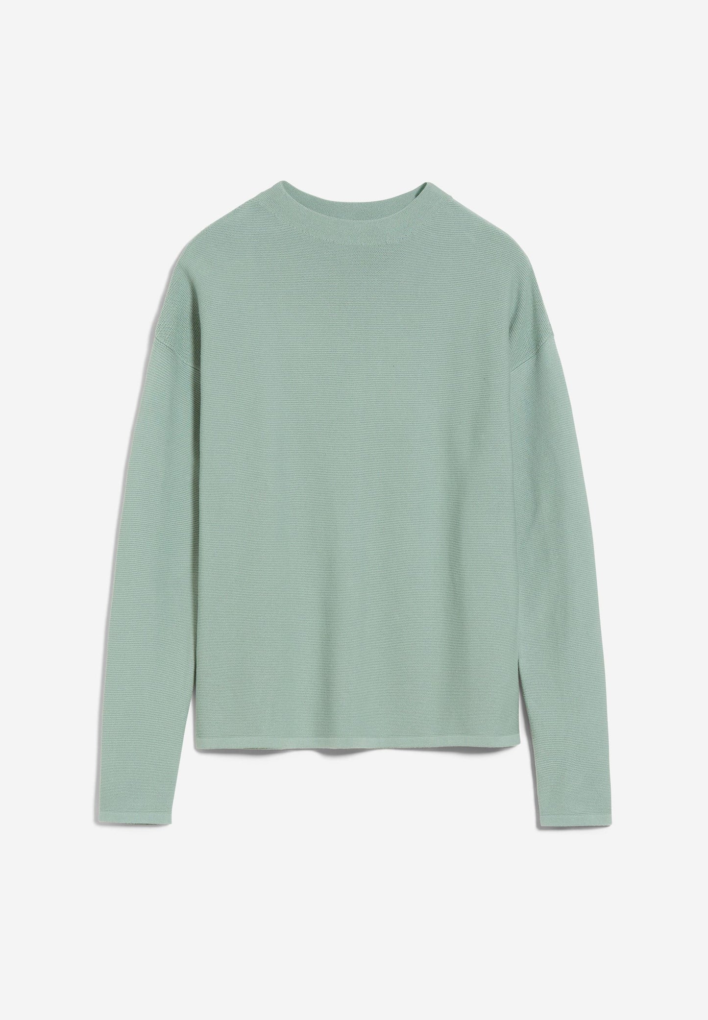 Pull vert d'eau en coton bio - medinaa lint