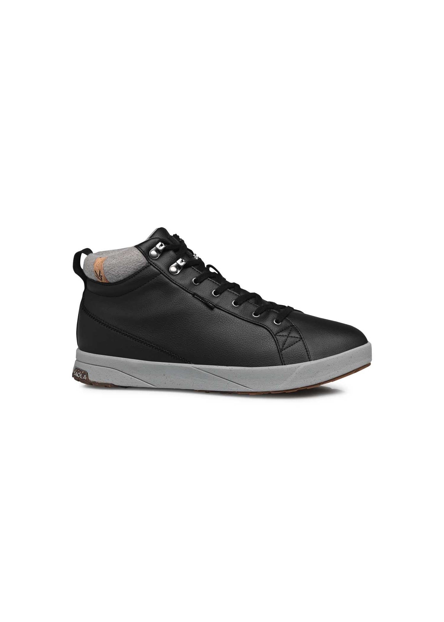 Baskets | noir "bergen waterproof warm m - black"