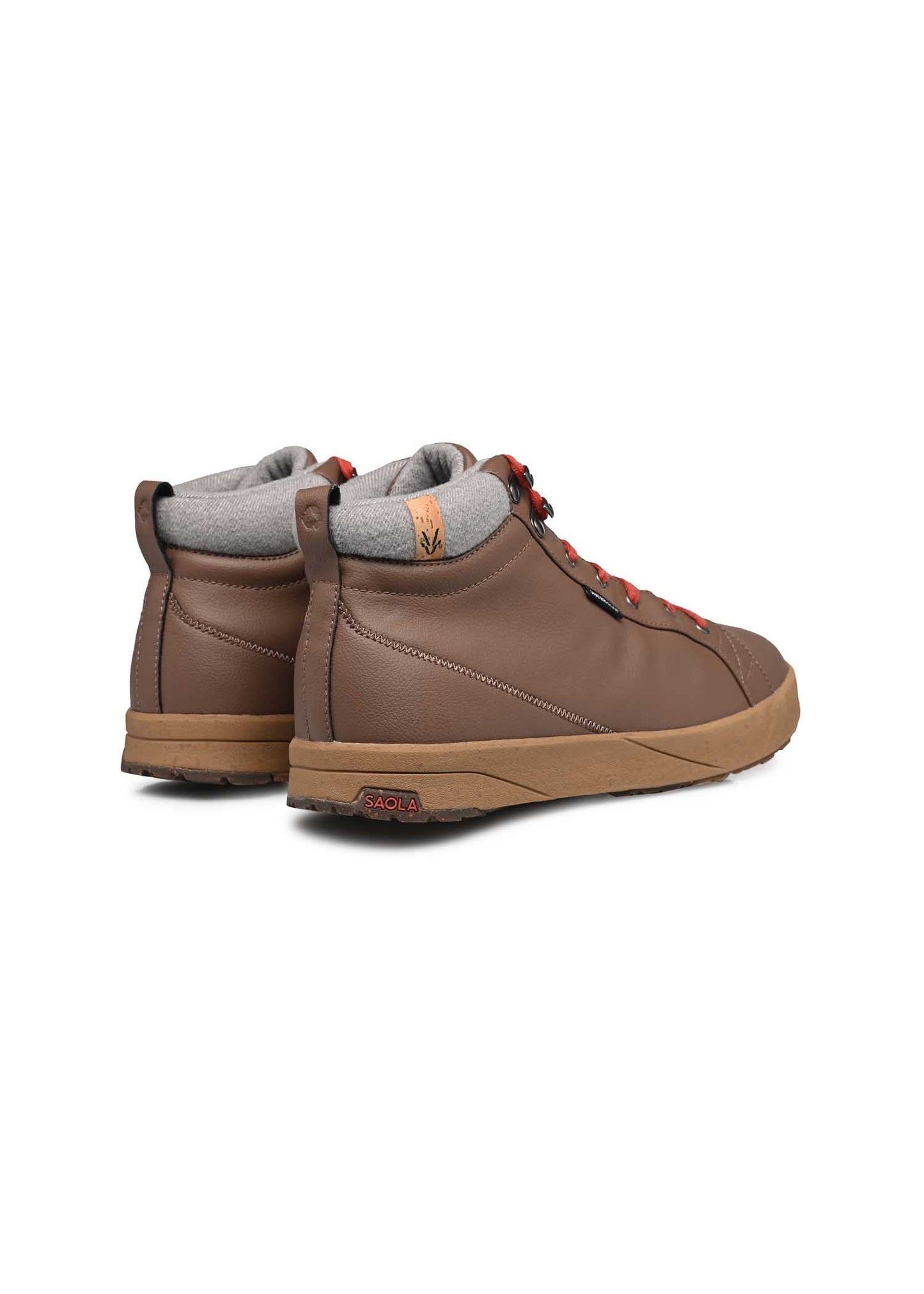 Baskets montantes | marron "bergen waterproof warm m - chocolate"