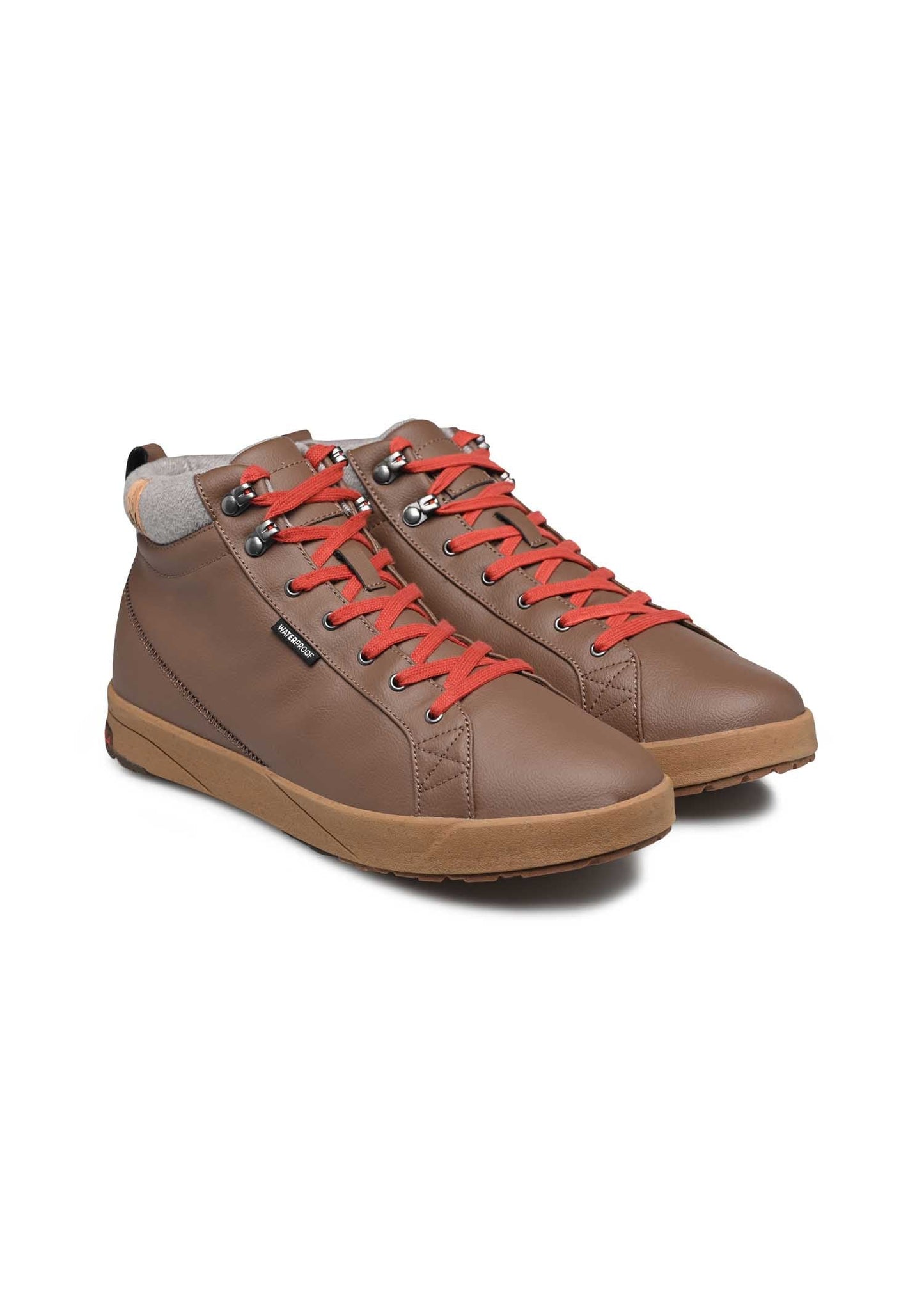 Baskets montantes | marron "bergen waterproof warm m - chocolate"