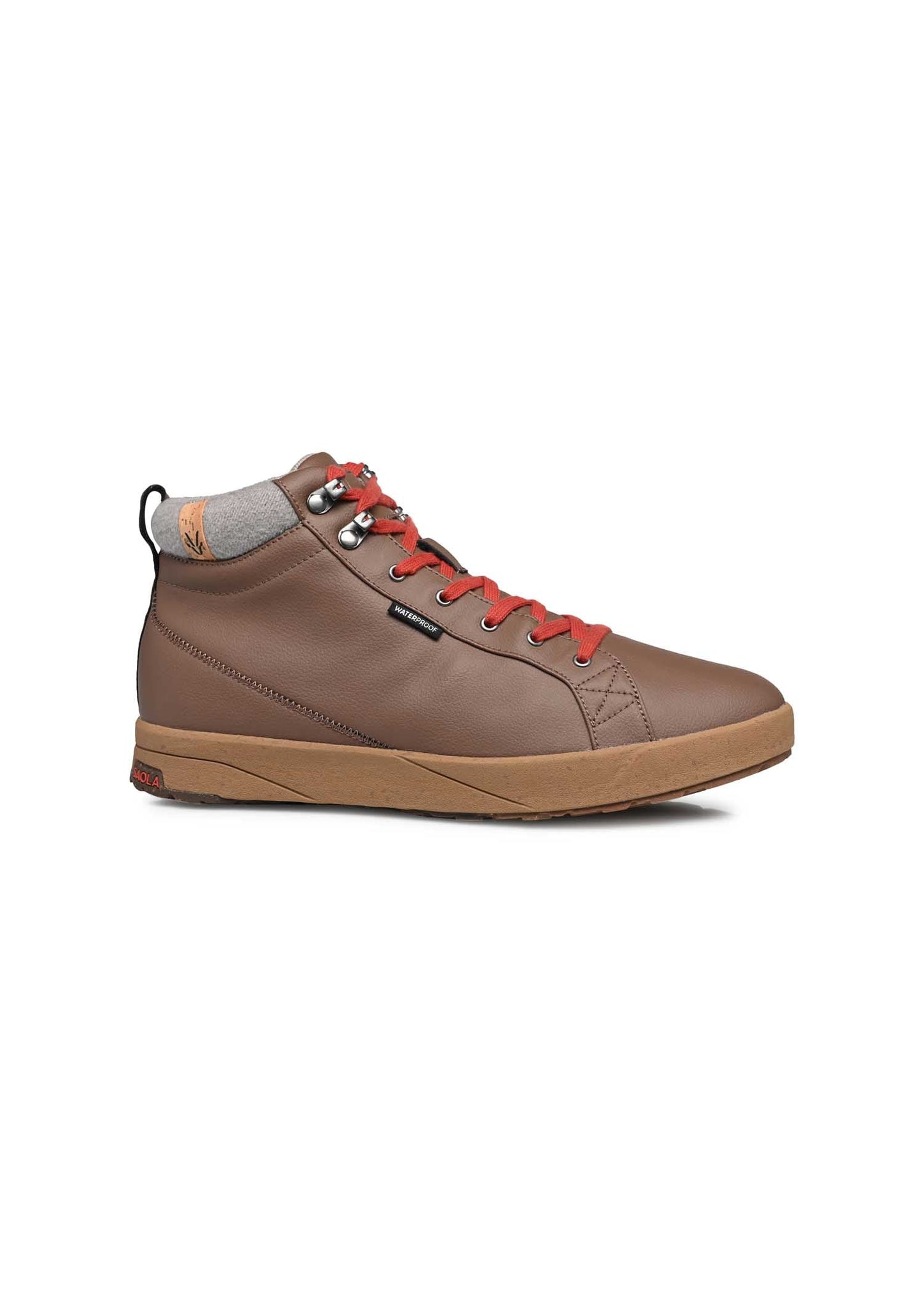 Baskets montantes | marron "bergen waterproof warm m - chocolate"