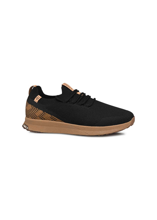 Baskets en matières recyclées | noir "tsavo m 2.0 waterproof - black"