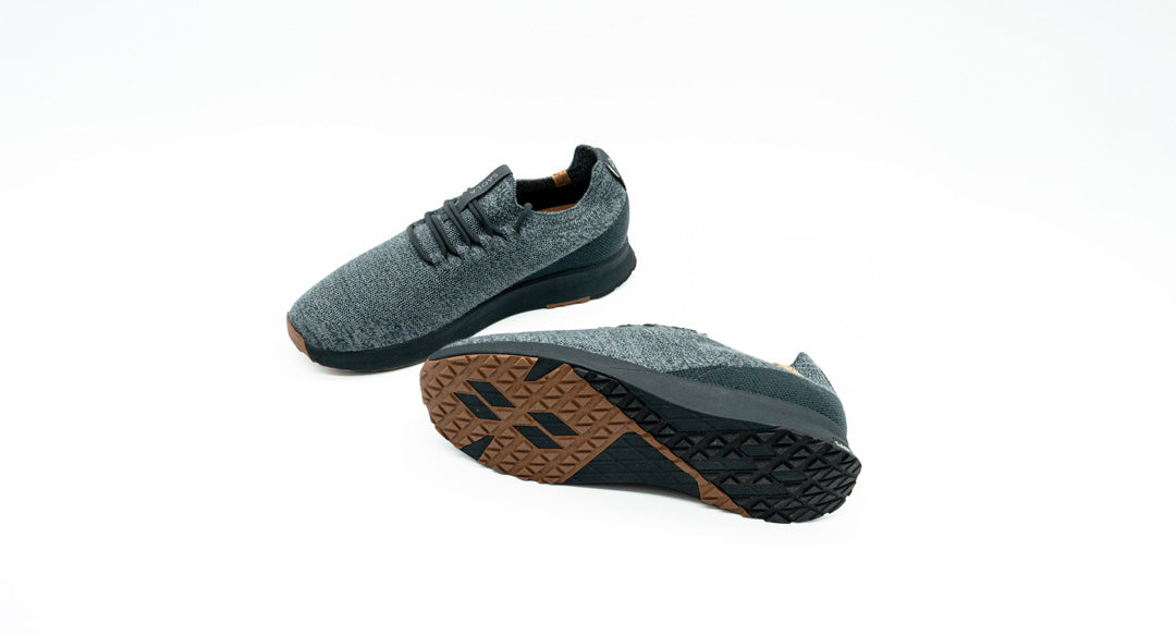 Baskets | gris "tsavo m 2.0 wool - steel grey"