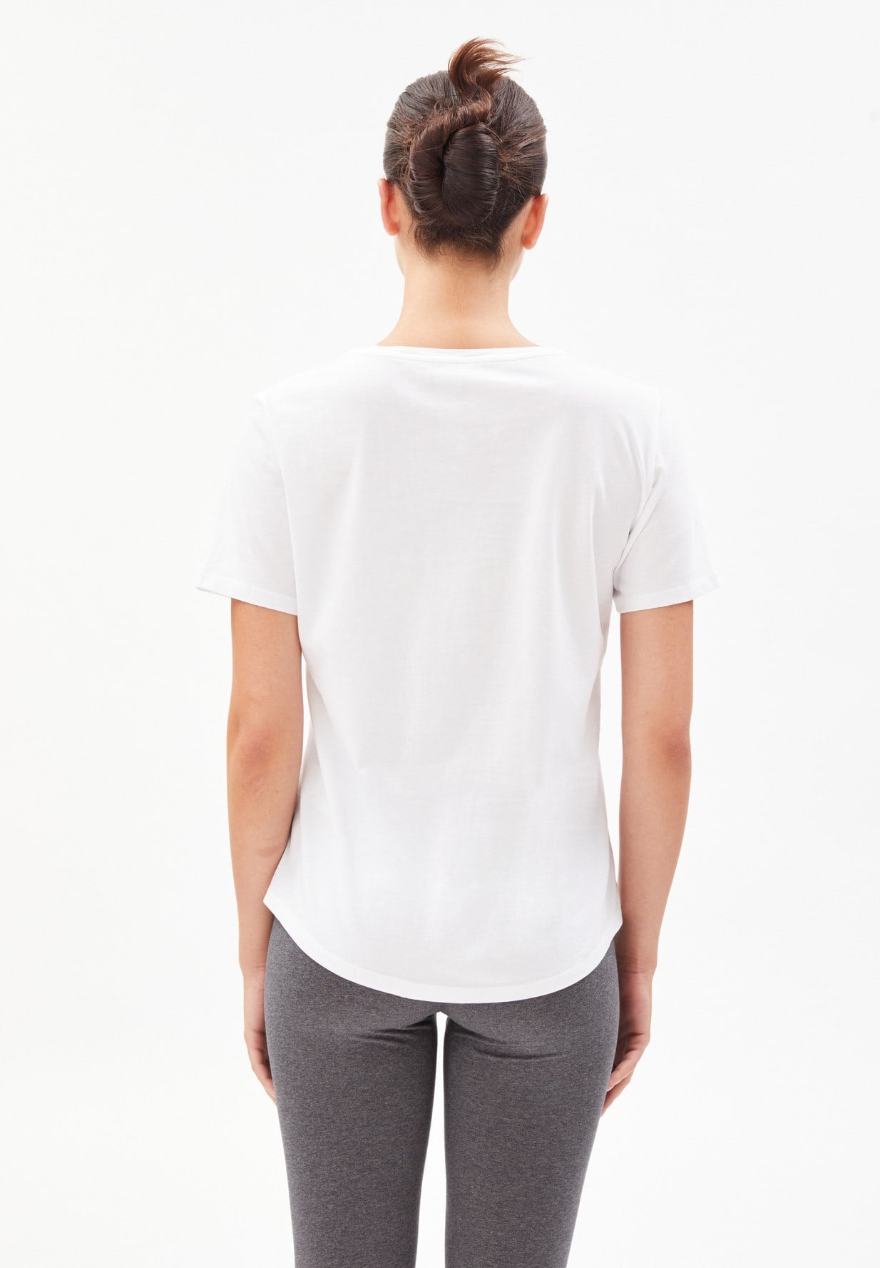 T-shirt blanc en coton bio - Minaa white