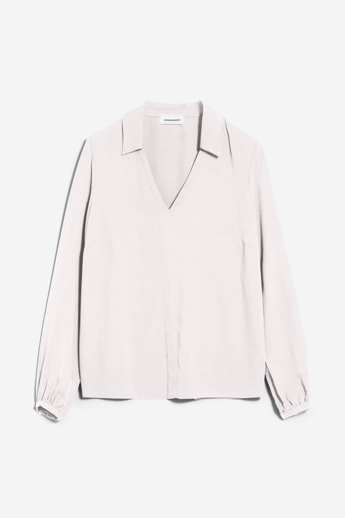Blouse ample en ecovero | Blanc "miunaa off white"