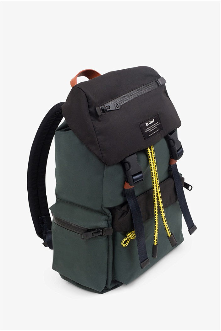Sac à dos vert forêt en nylon recyclé - Wild Sherpa