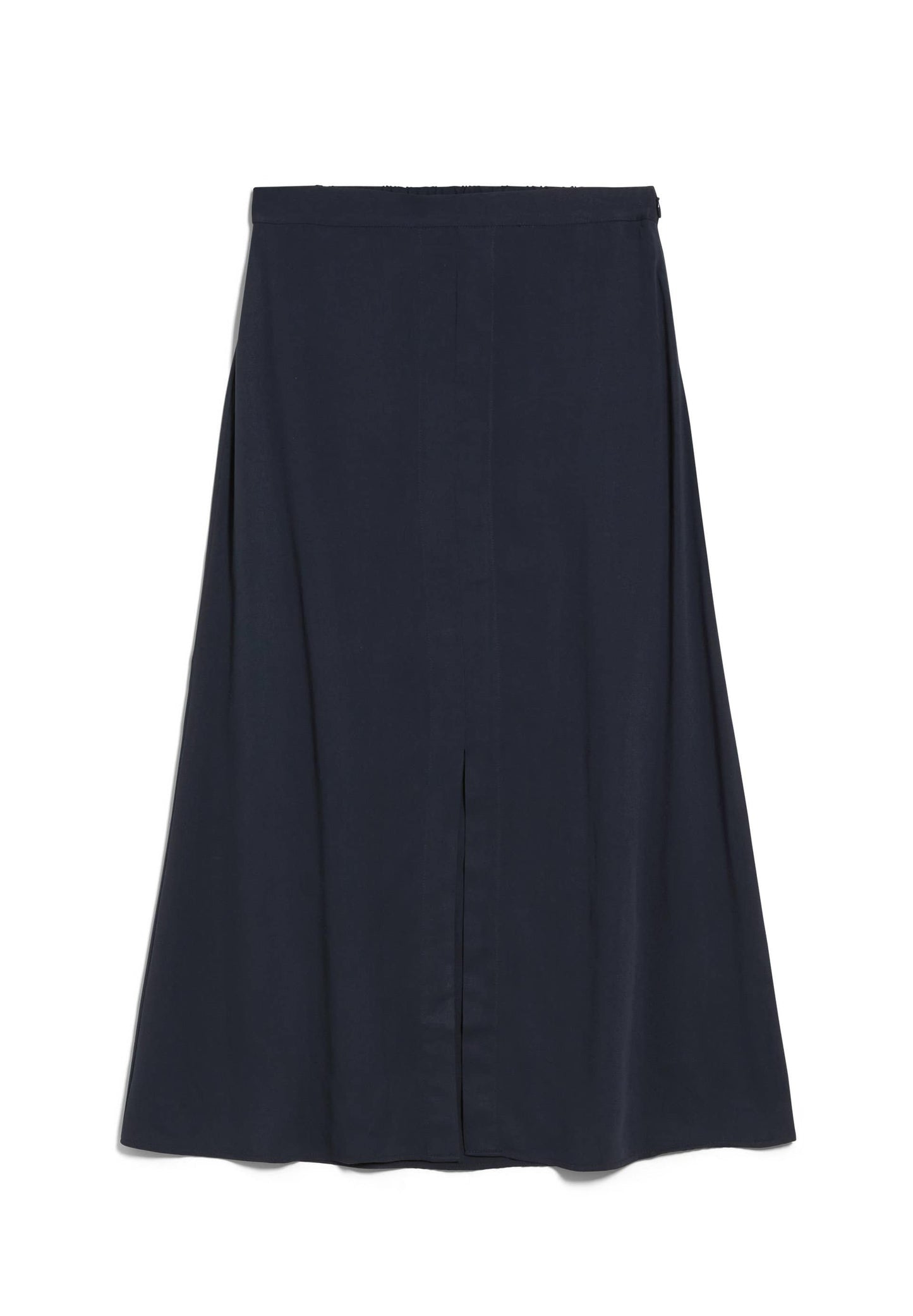 Jupe midi marine en ecovero - monicaa night sky