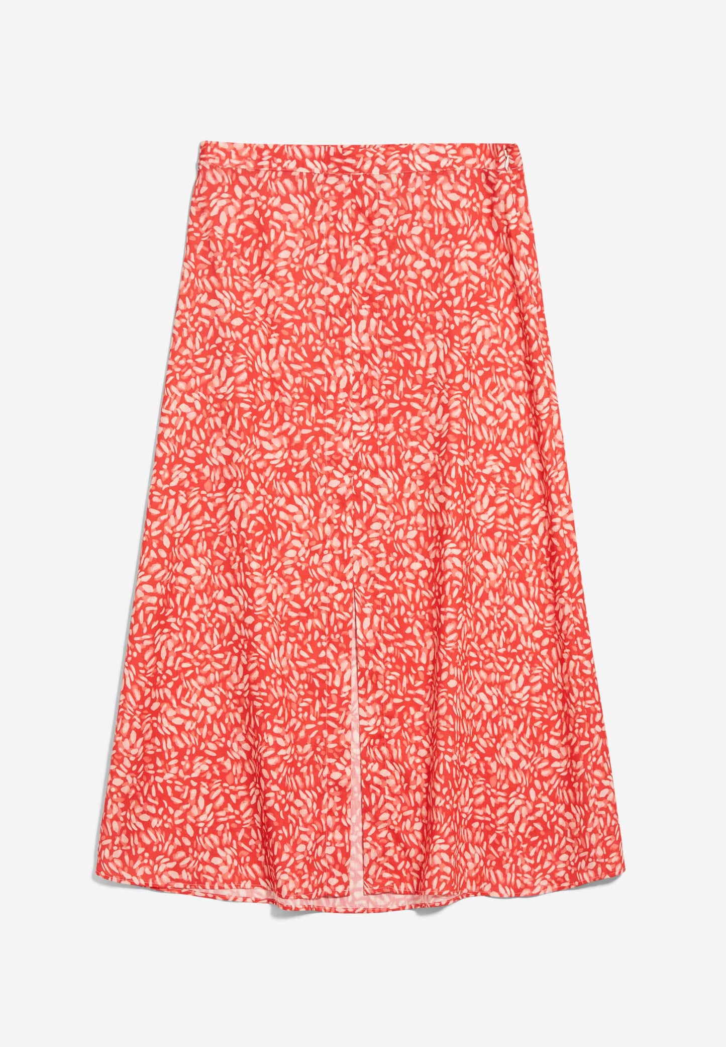 Jupe midi à motifs en tencel - Monicaa water dots hibiscus