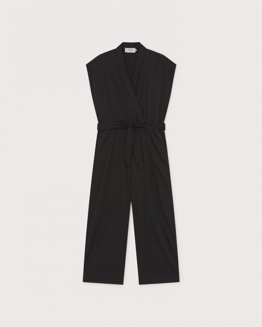 Combinaison noire en coton bio - black malawi jumpsuit