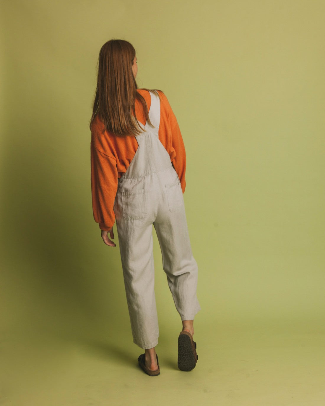 Combinaison beige en chanvre et tencel - Kasaï