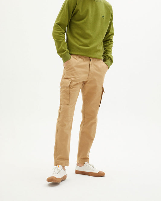 Pantalon cargo en coton bio - CAMEL EXPLORER PANTS