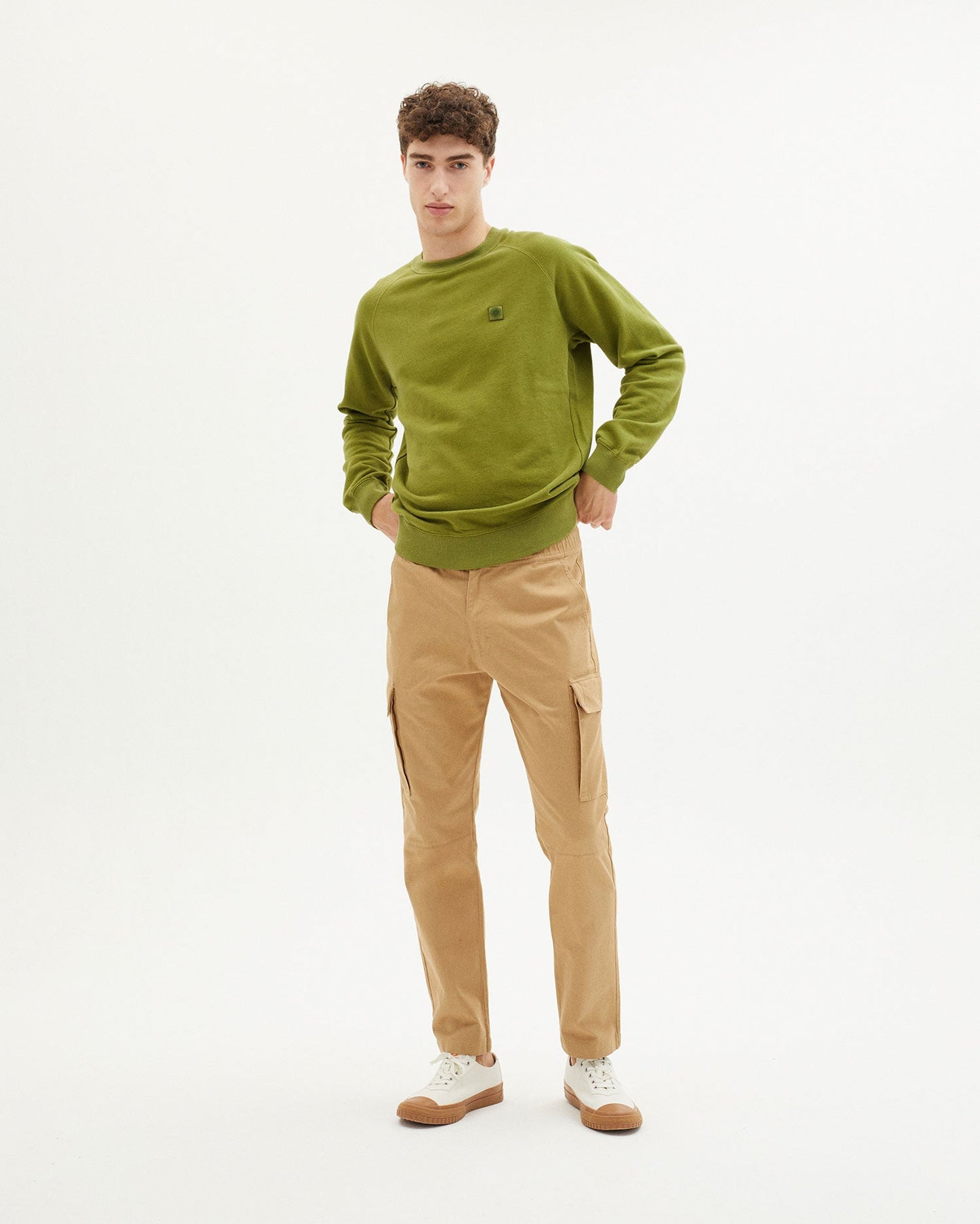 Pantalon cargo en coton bio - CAMEL EXPLORER PANTS