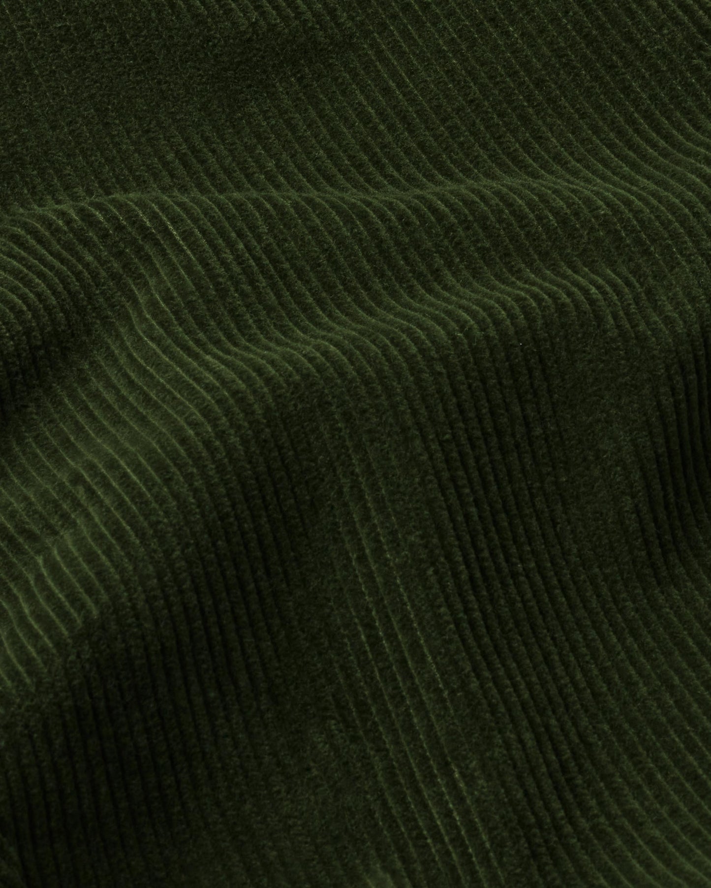 Pantalon en velours côtelé de coton bio | vert "bottle green corduroy five pockets pants"