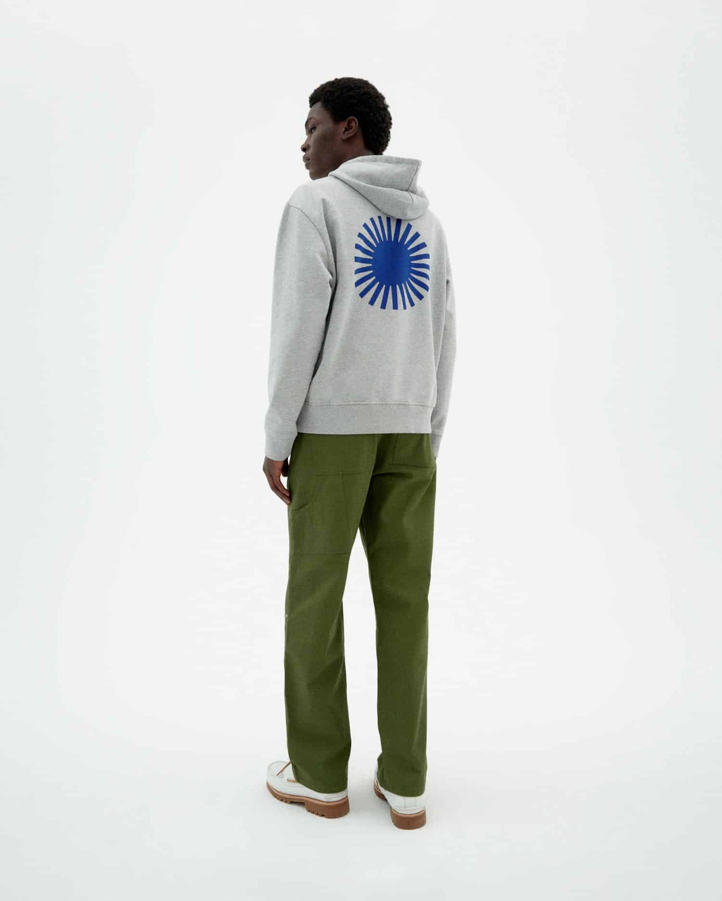 Pantalon droit en coton bio | vert "Kentia owen pants - green"