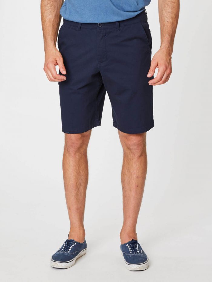 Short marine en coton bio