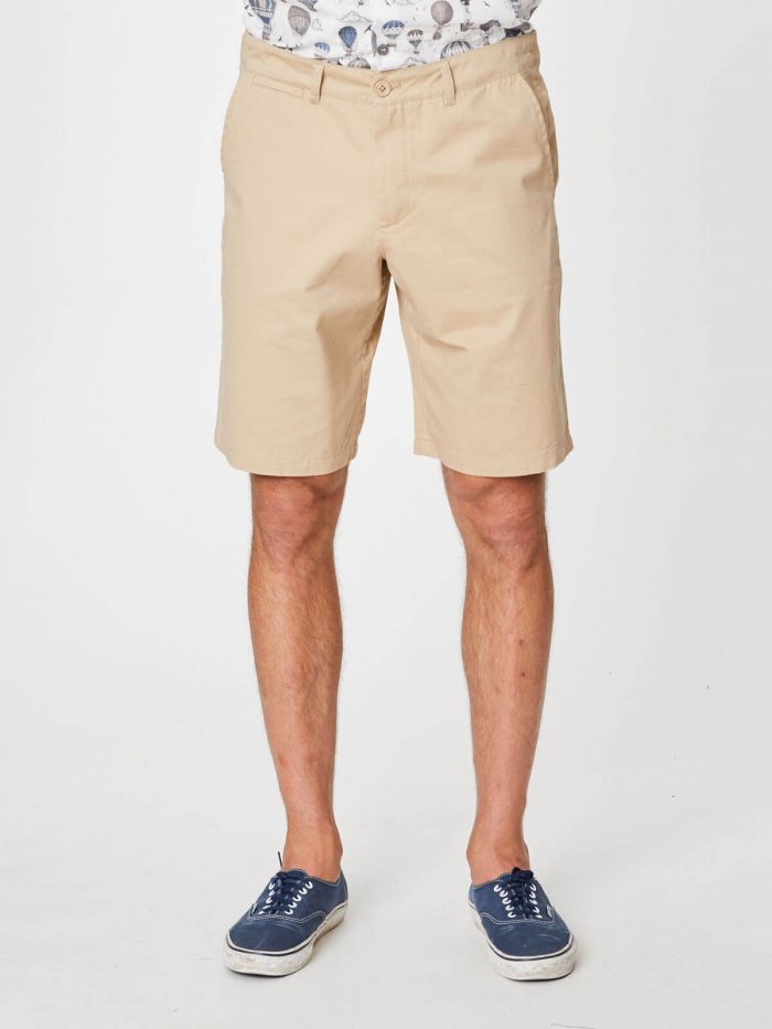Short beige en coton bio