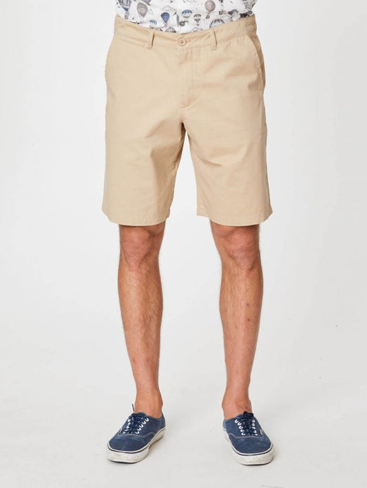 Short beige en coton bio
