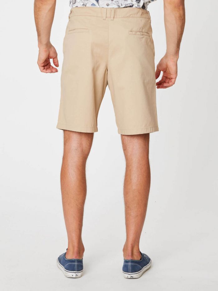 Short beige en coton bio
