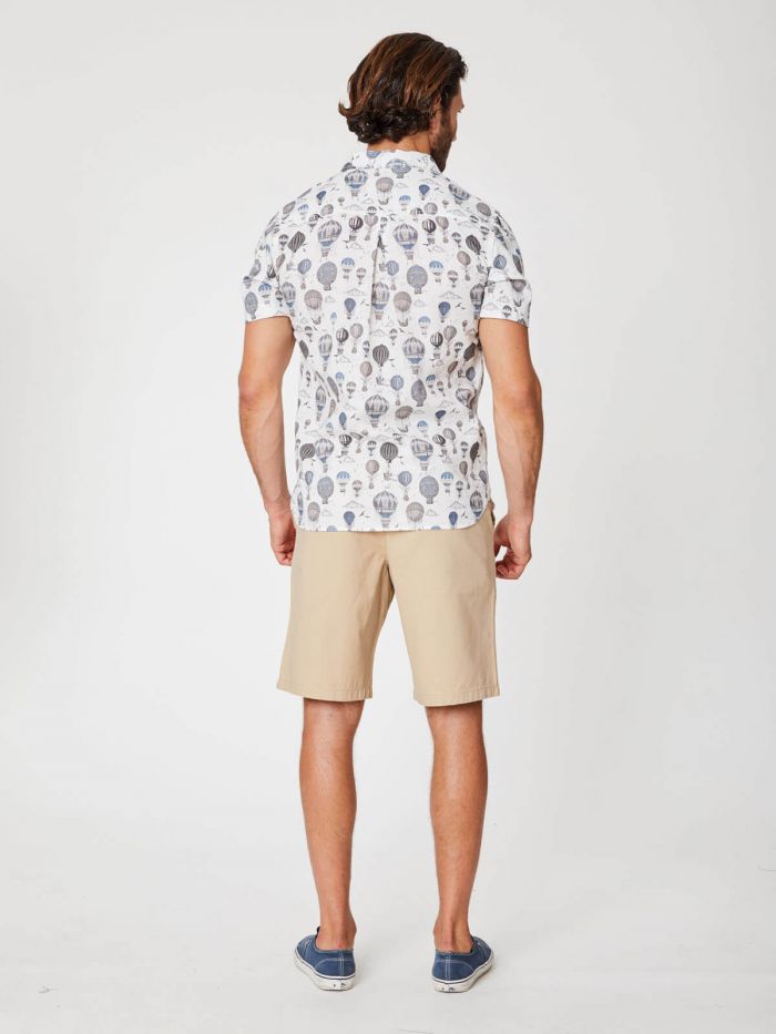 Short beige en coton bio