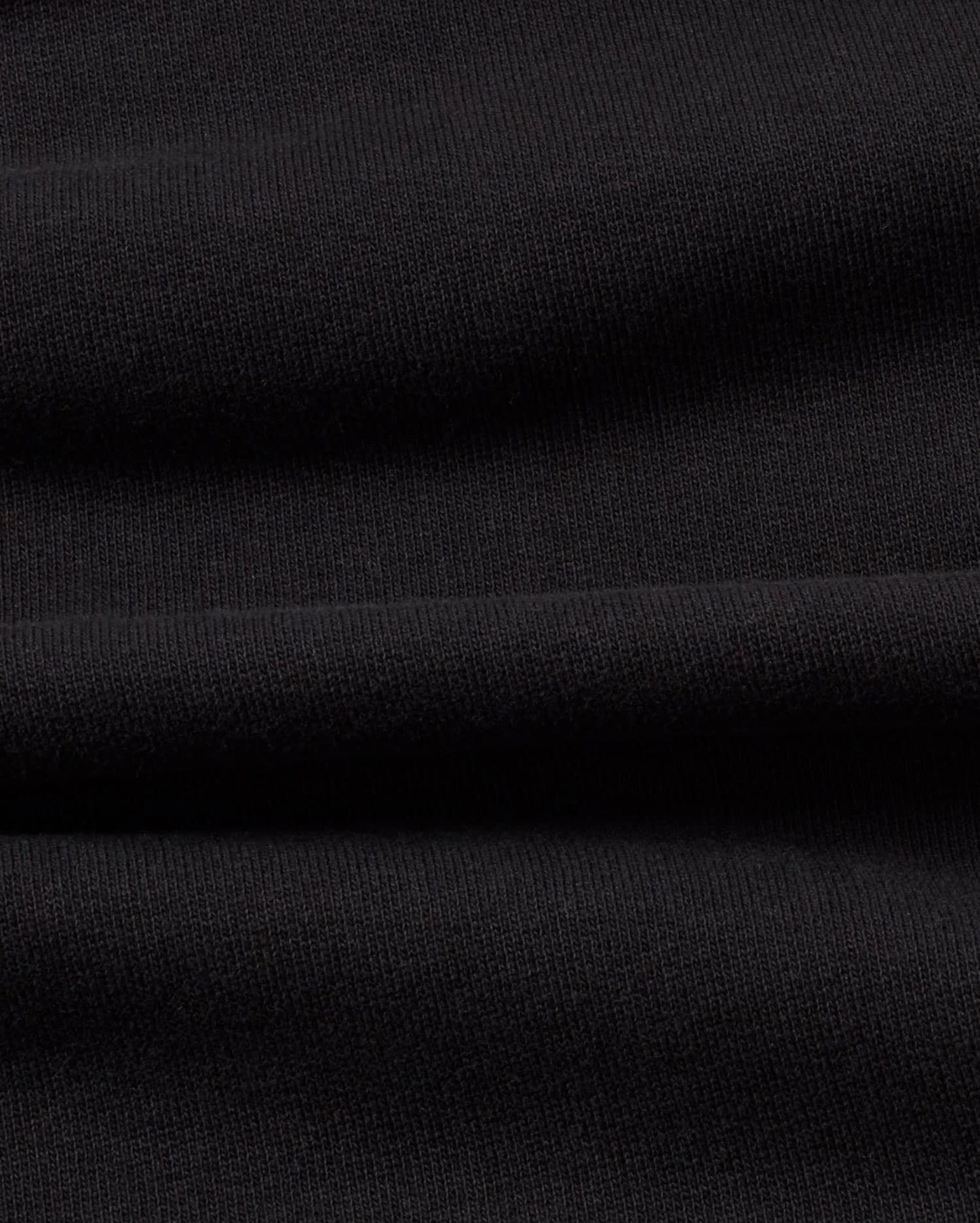 Sweat en coton bio | Noir à motif imprimé "up black sweatshirt black"