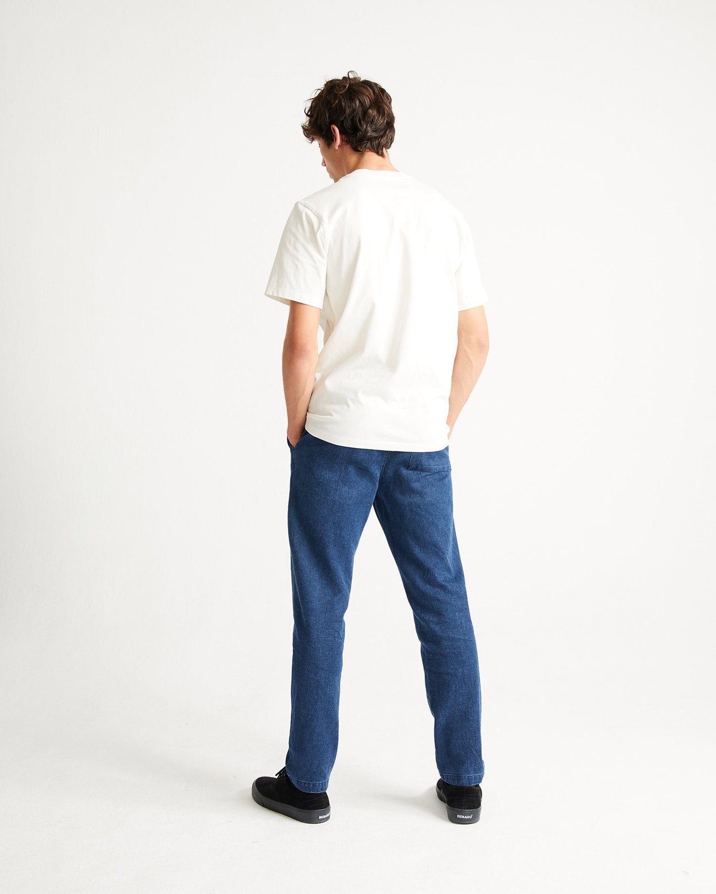 T-shirt imprimé blanc en coton bio - Greenwashing