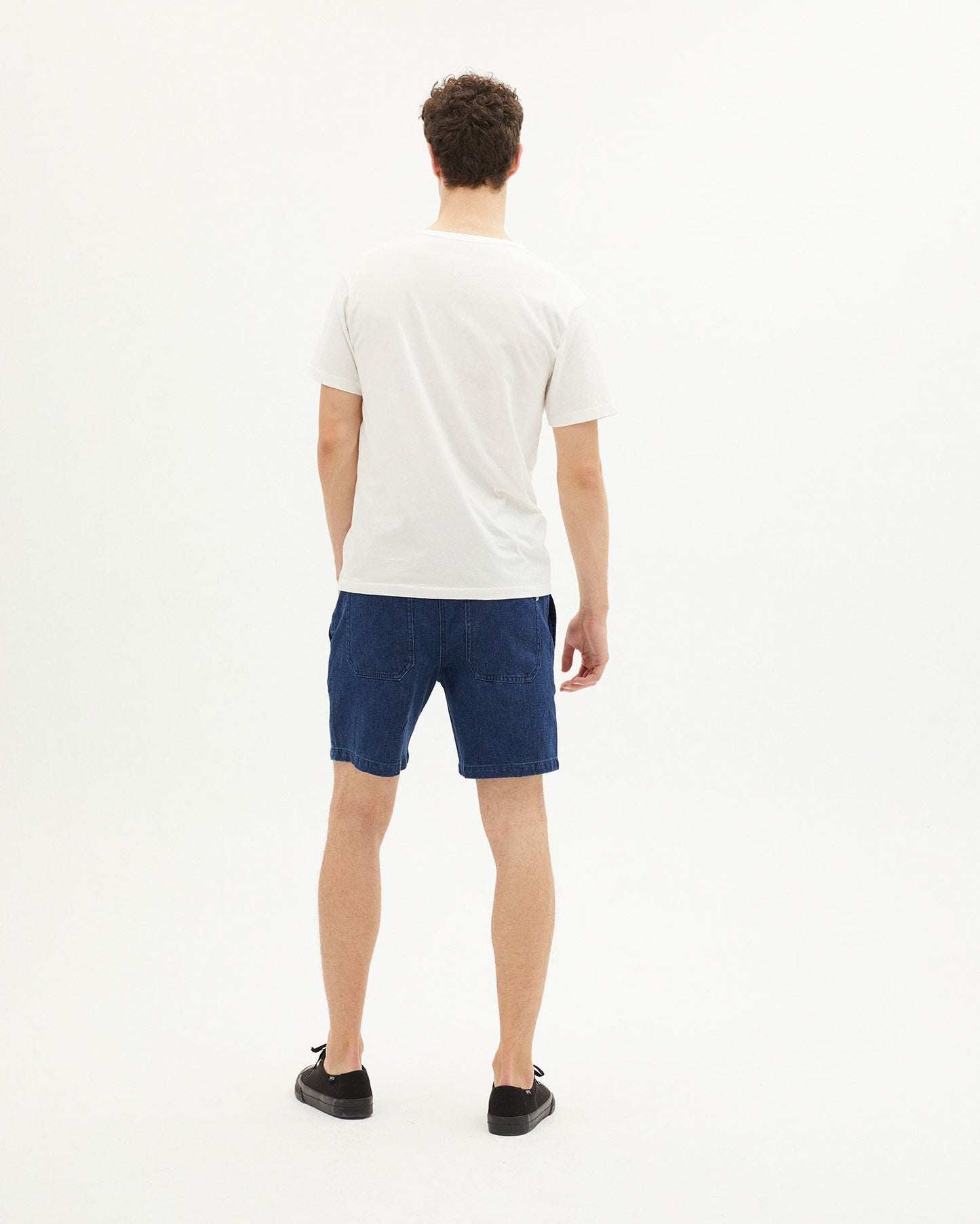 T-shirt imprimé en coton bio - SURF T-SHIRT snow white