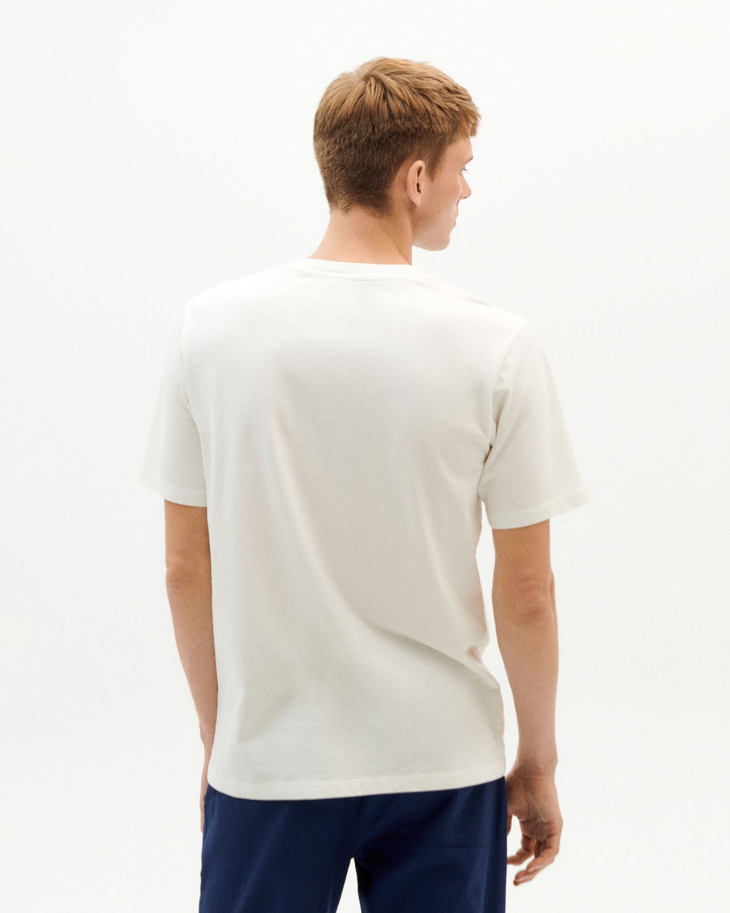 T-shirt blanc imprimé multicolore en coton bio - yes to color t-shirt snow white